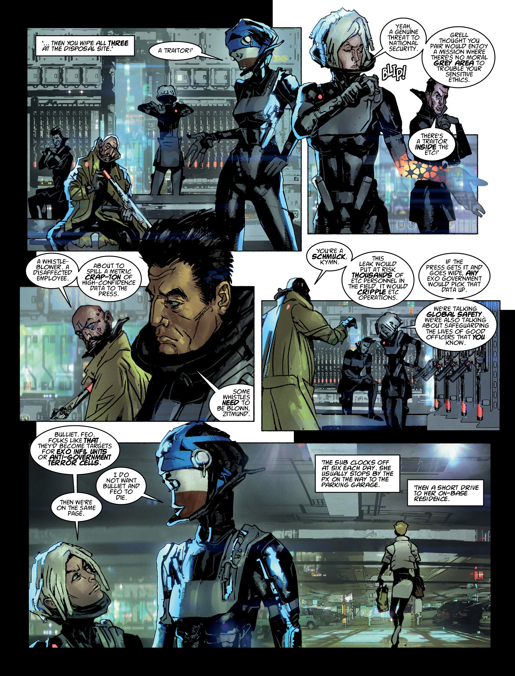 Read online 2000 AD comic -  Issue #2118 - 22