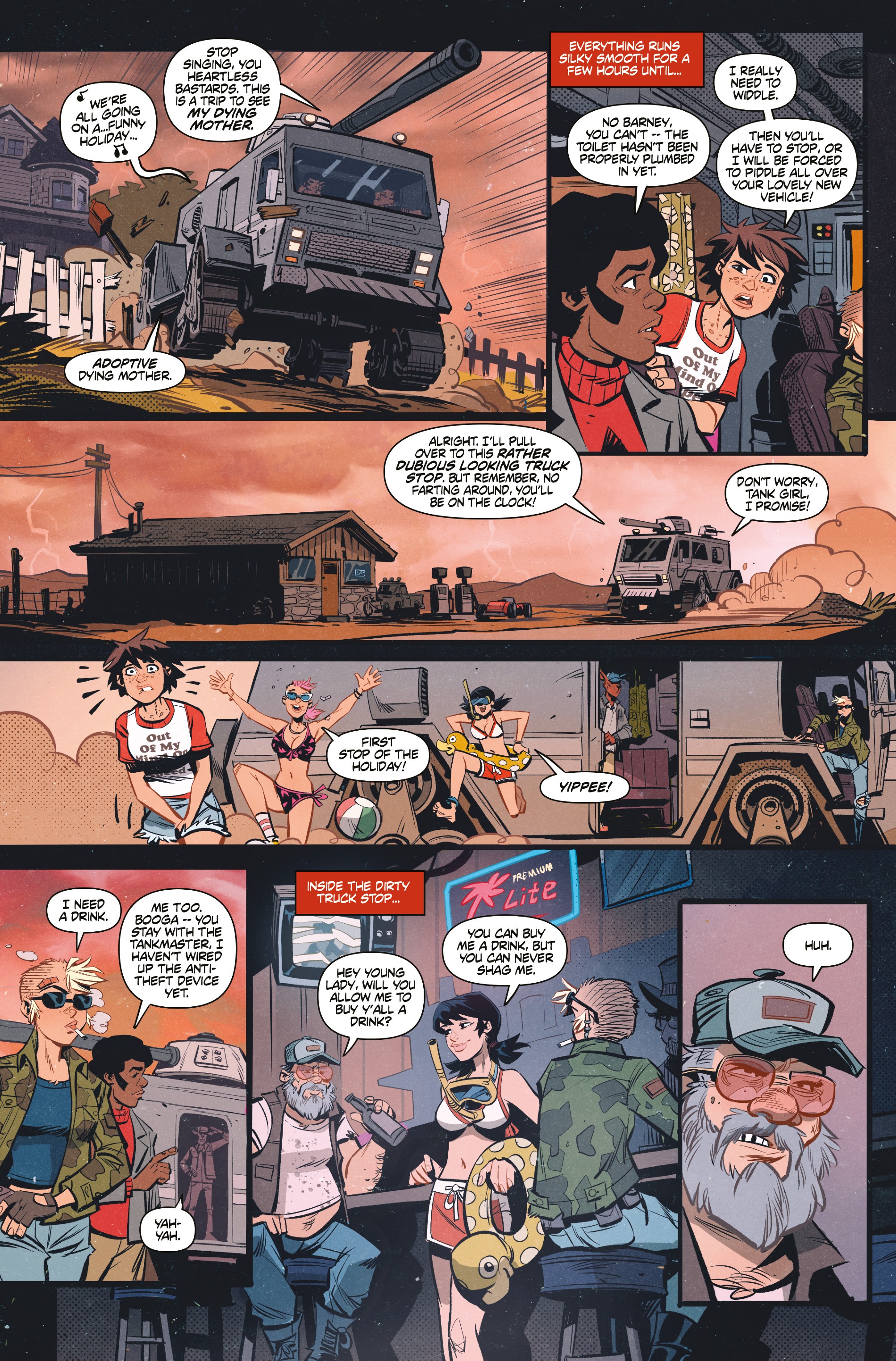 Read online Tank Girl Ongoing comic -  Issue #1 - 21