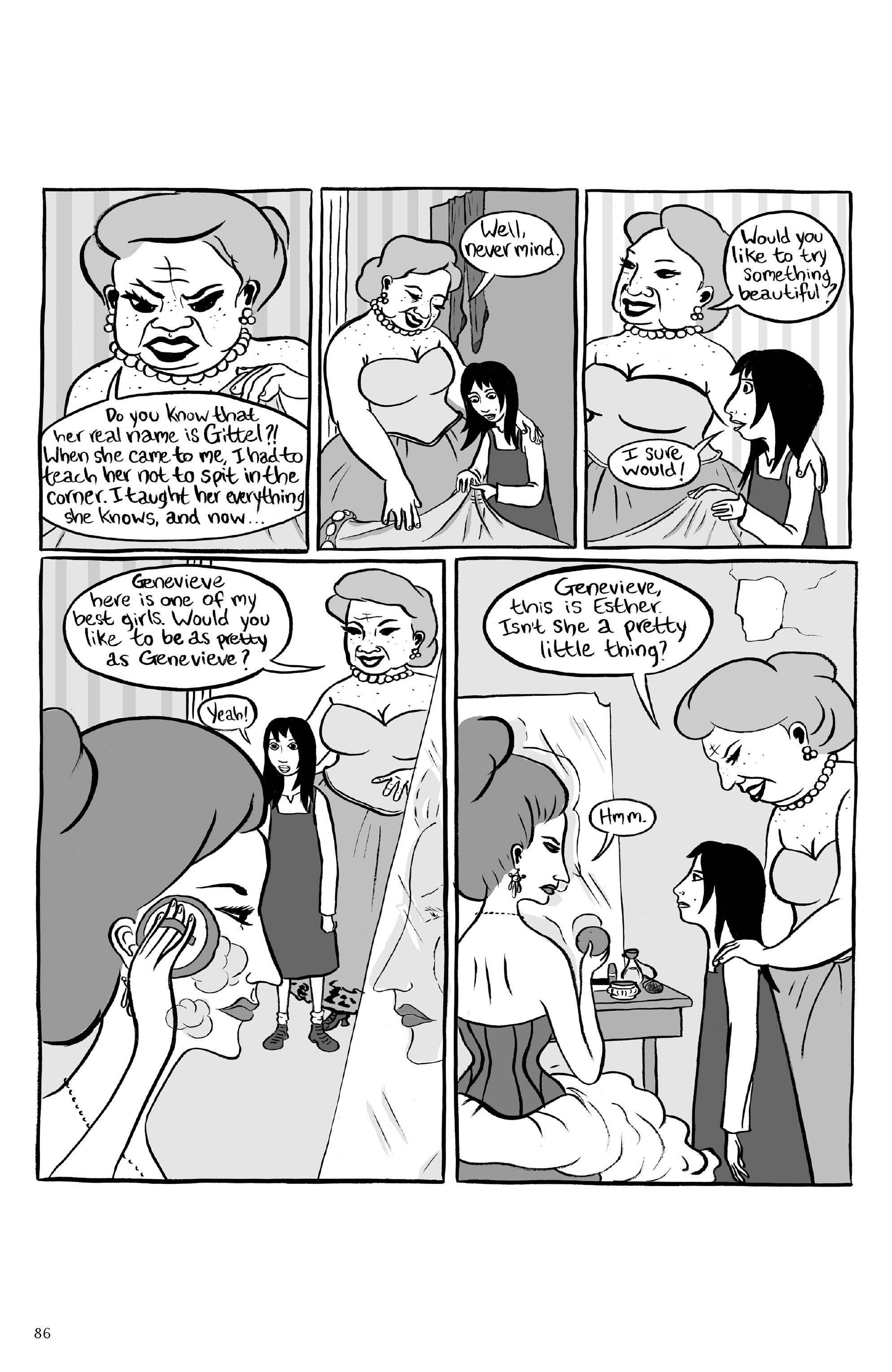 Read online Drawing Lines: An Anthology of Women Cartoonists comic -  Issue # TPB - 86