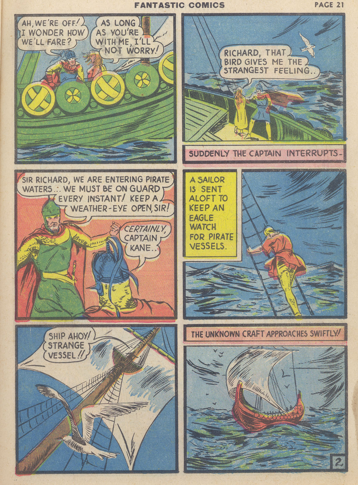 Read online Fantastic Comics comic -  Issue #9 - 23