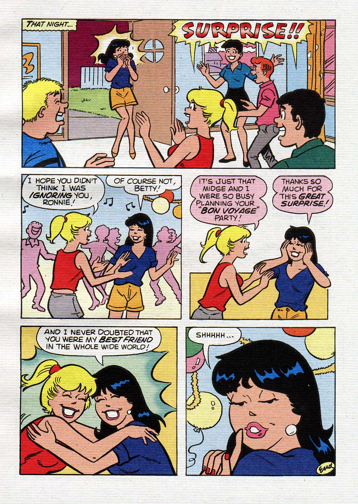 Read online Betty and Veronica Digest Magazine comic -  Issue #148 - 12