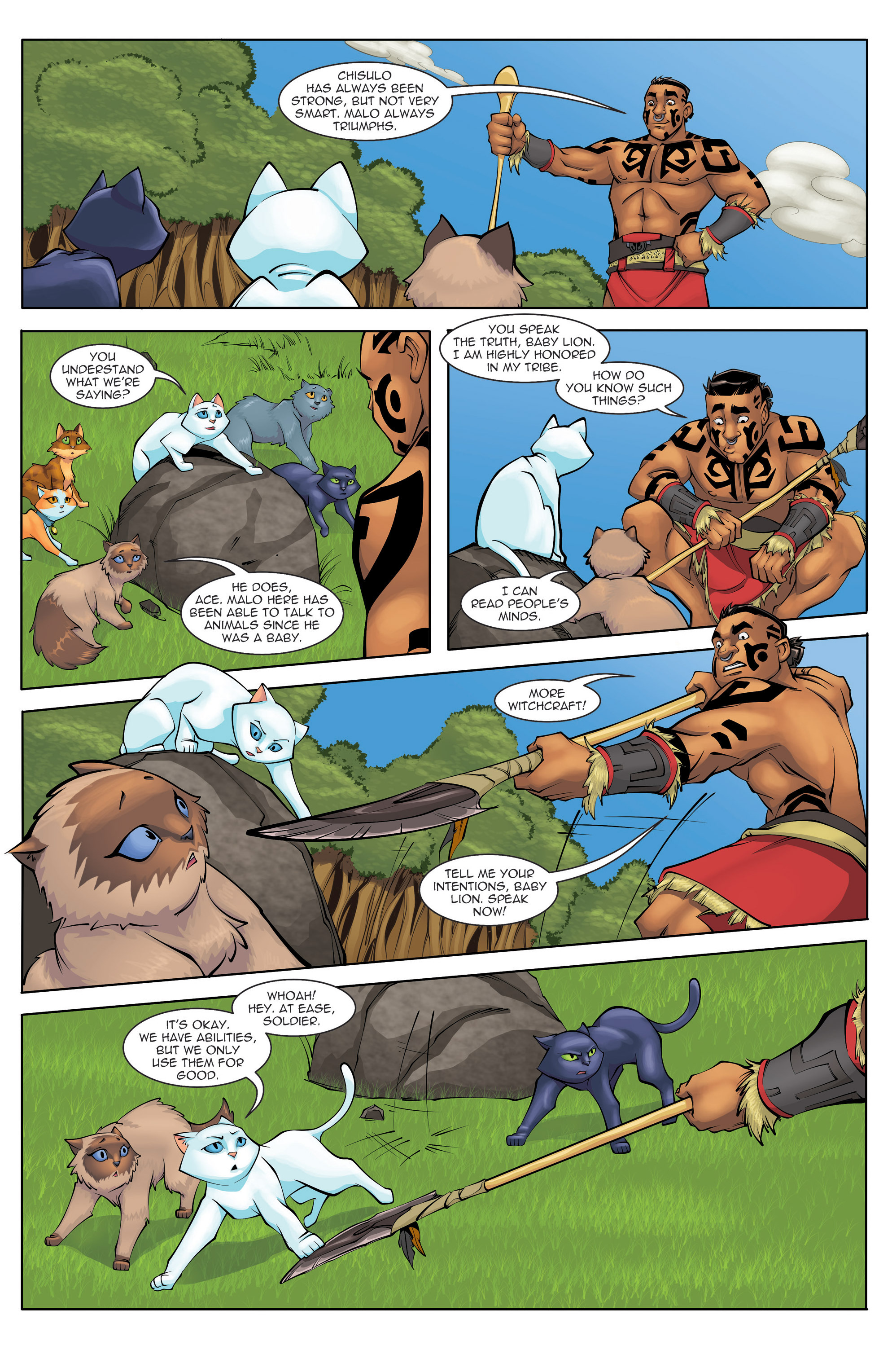 Read online Hero Cats comic -  Issue #11 - 12