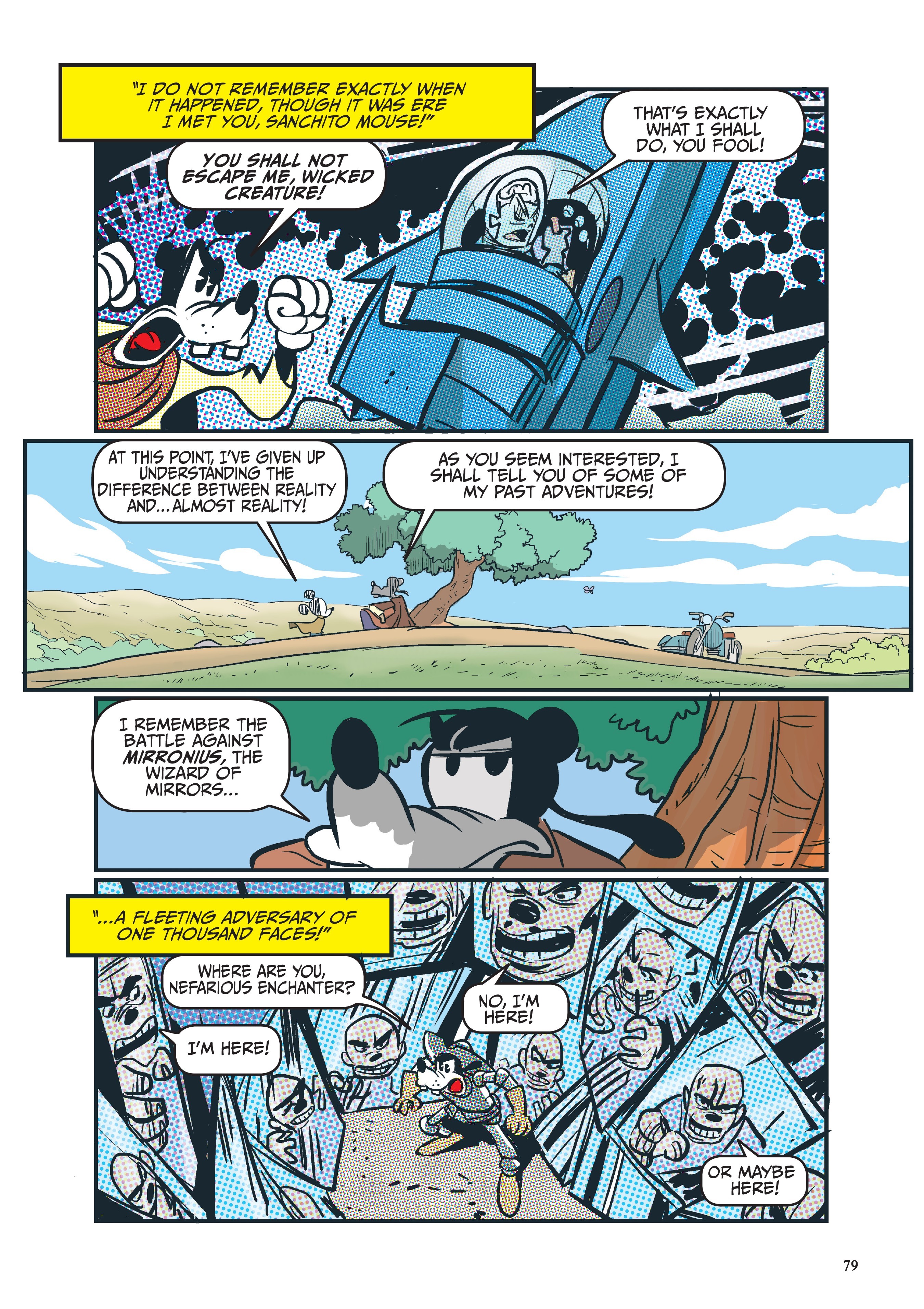 Read online Disney Don Quixote, Starring Goofy and Mickey Mouse comic -  Issue # TPB - 80