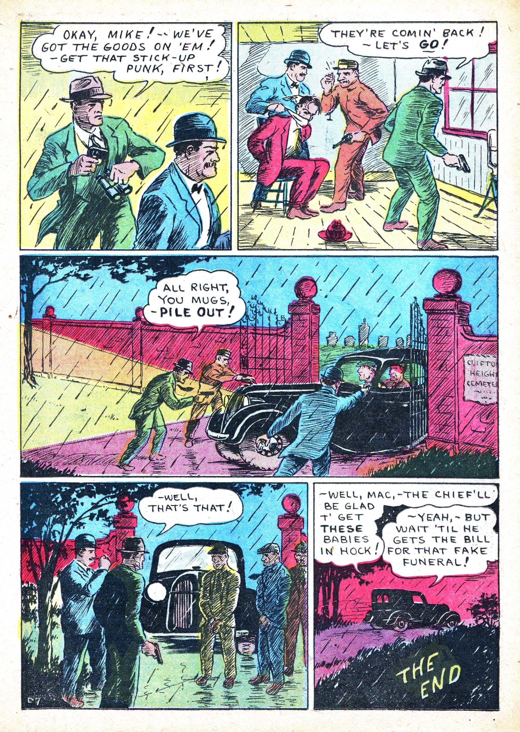 Read online Masked Marvel comic -  Issue #1 - 39