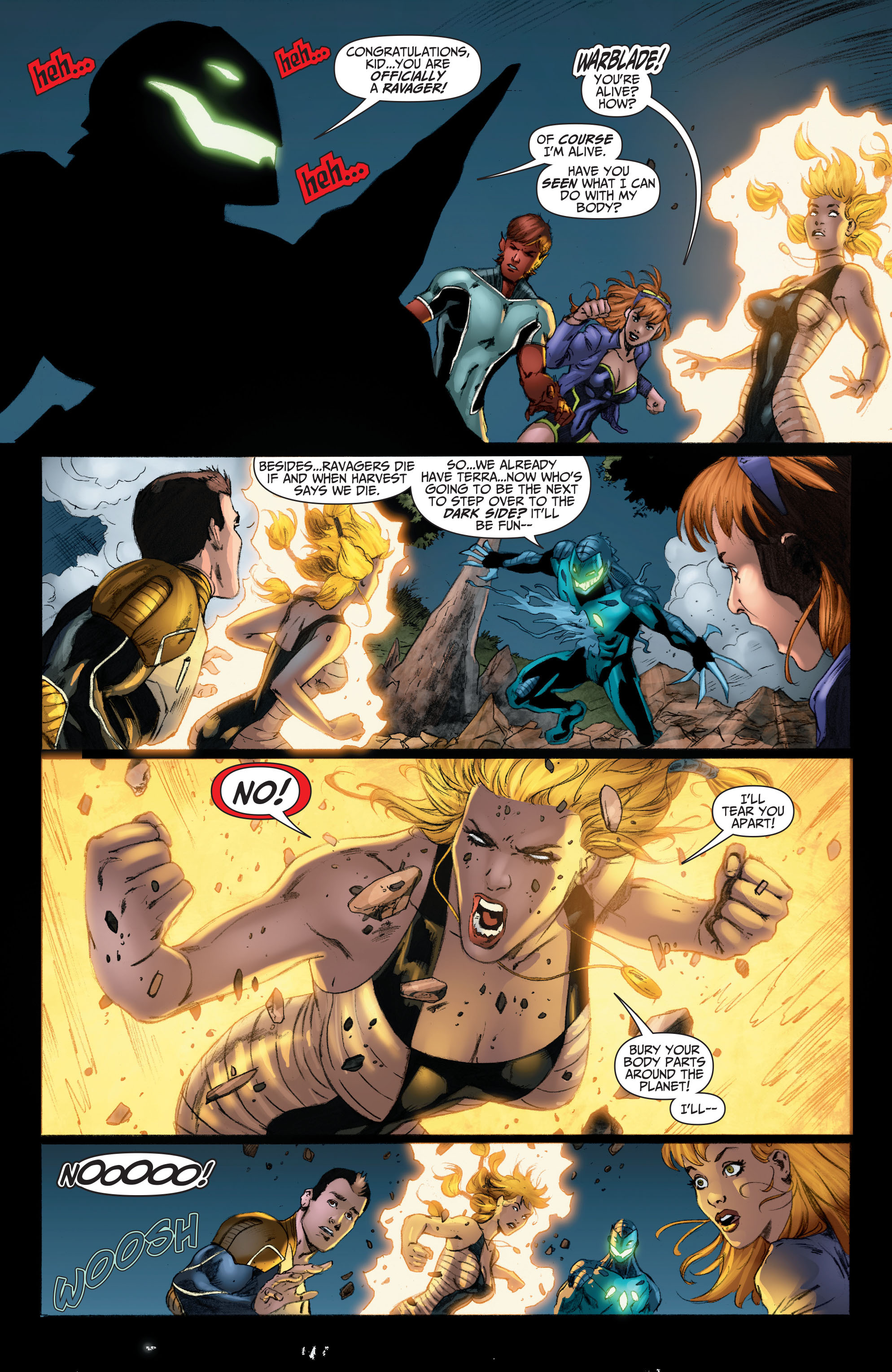 Read online The Ravagers comic -  Issue #7 - 16
