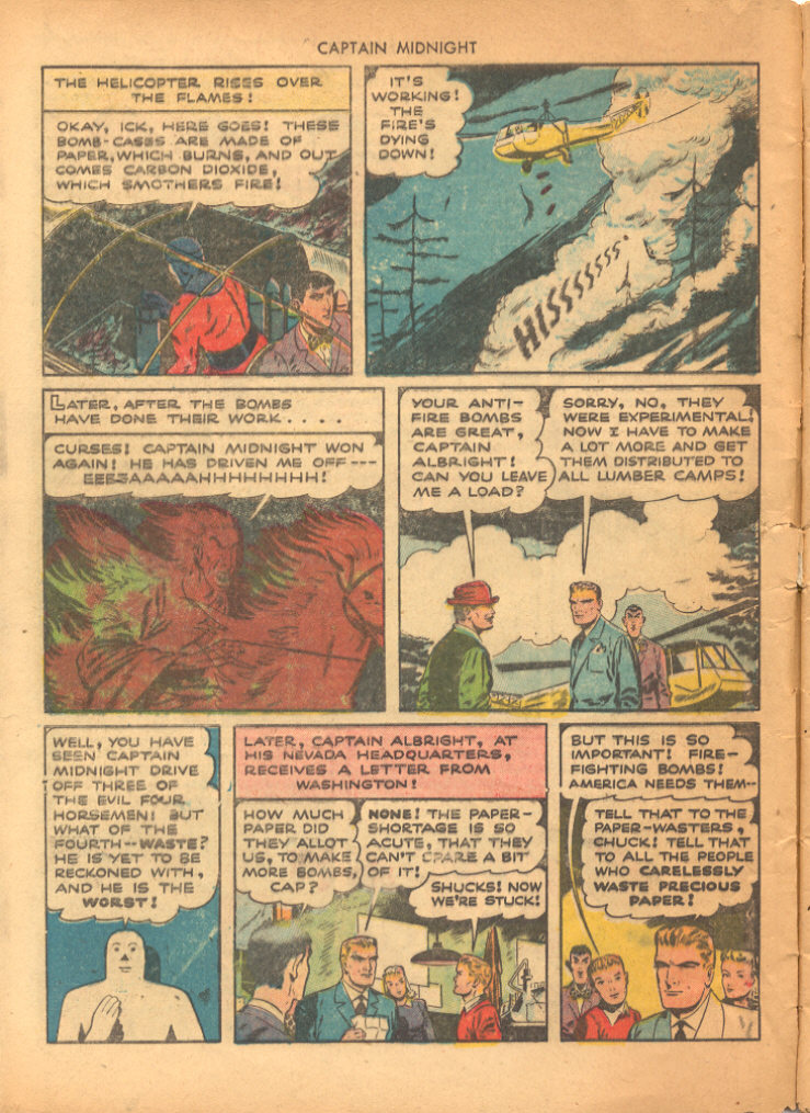 Read online Captain Midnight (1942) comic -  Issue #22 - 8