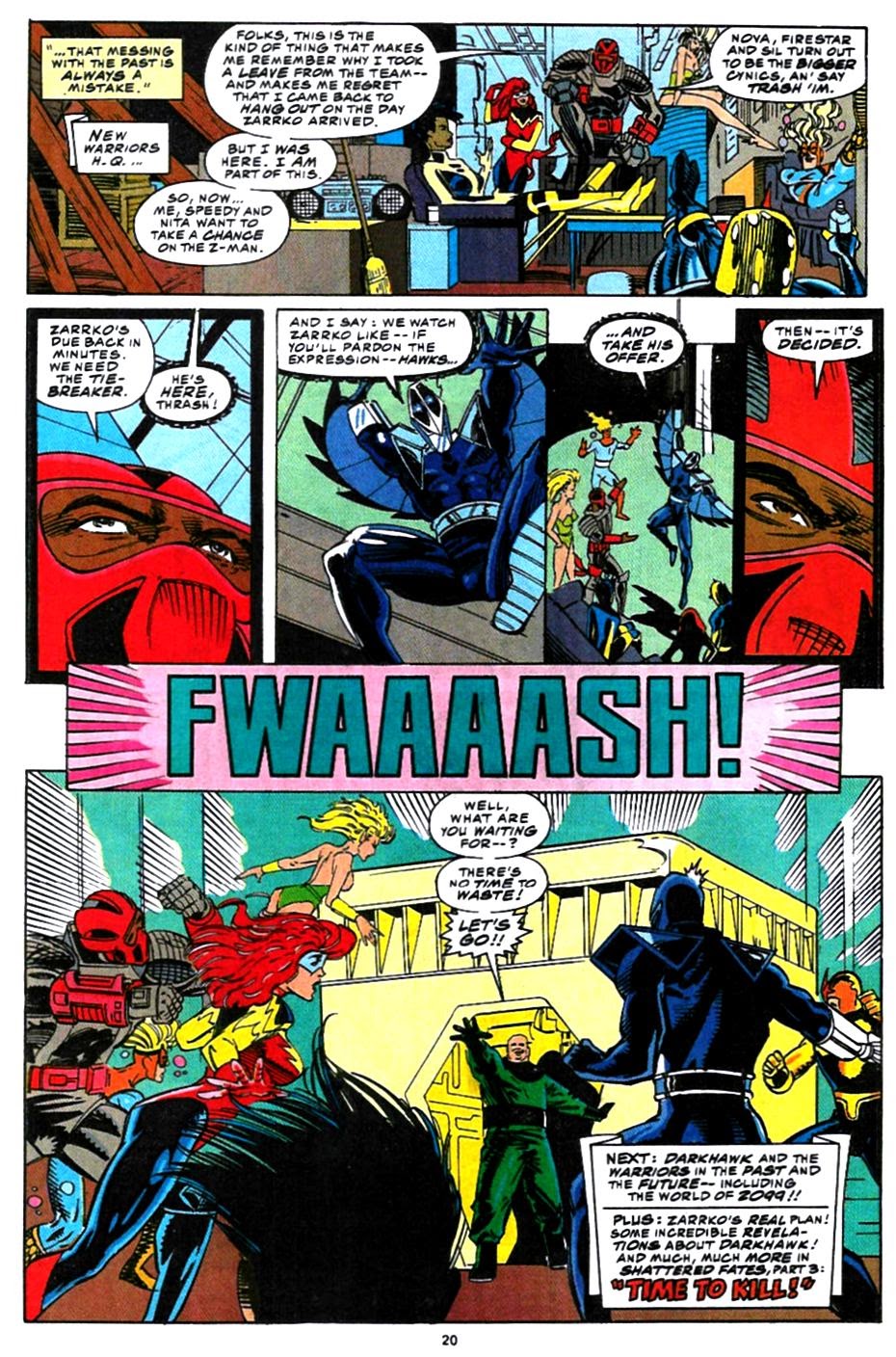 Read online Darkhawk (1991) comic -  Issue #27 - 17