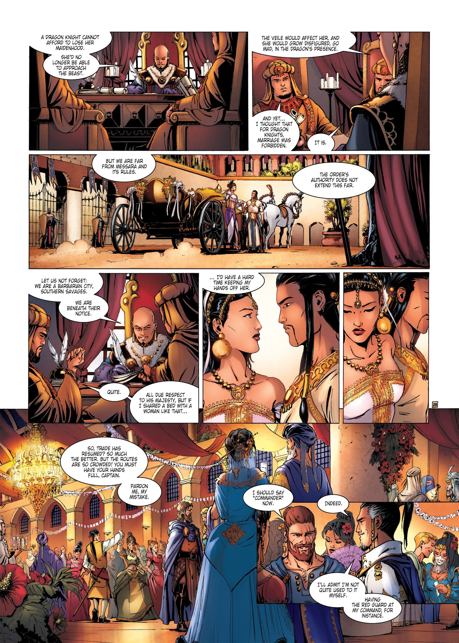 Read online Chronicles of the Dragon Knights comic -  Issue #13 - 30