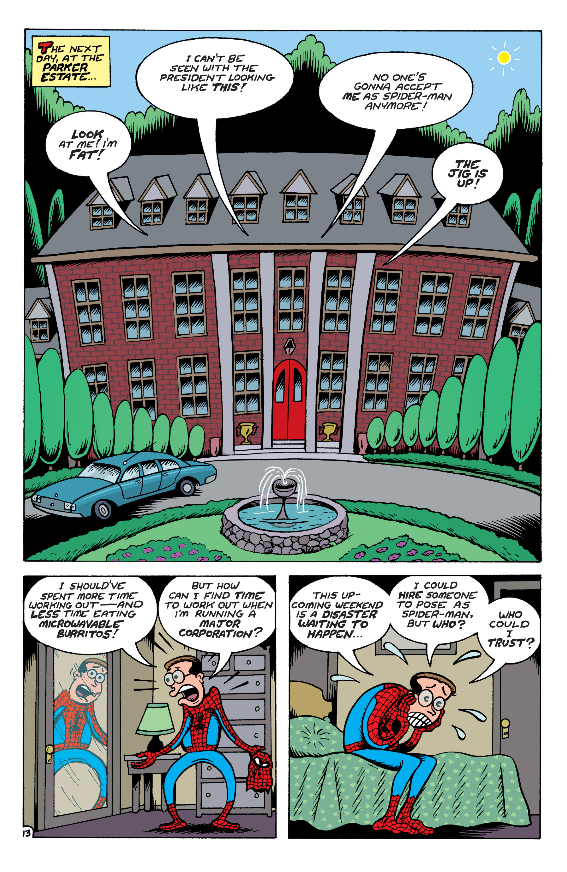 Read online Startling Stories: The Megalomaniacal Spider-Man comic -  Issue # Full - 14