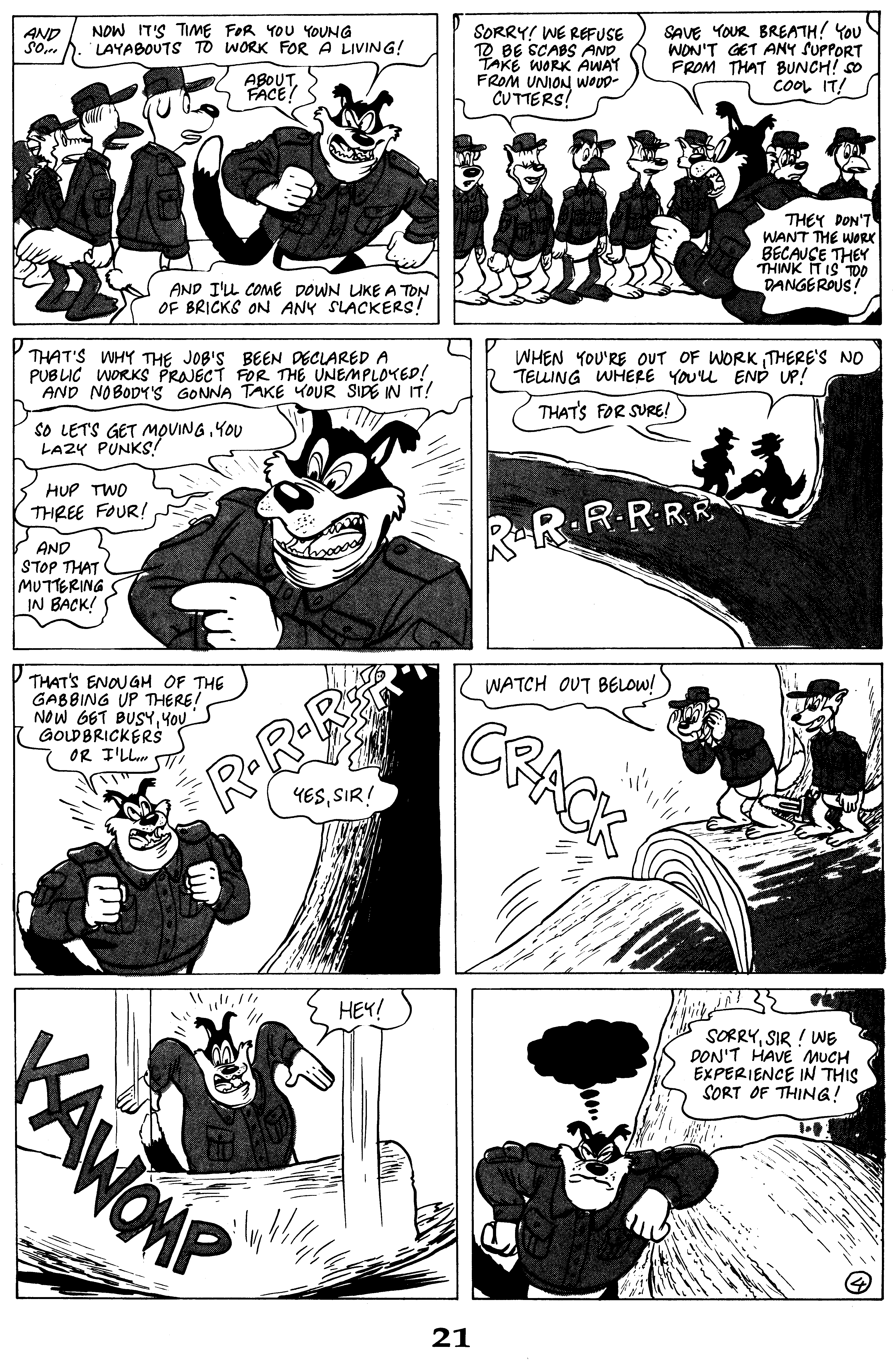 Read online Critters comic -  Issue #22 - 23