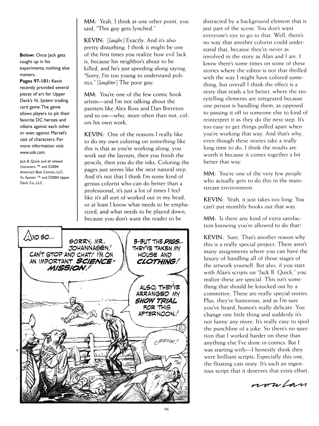 Read online Modern Masters comic -  Issue #4 - 97