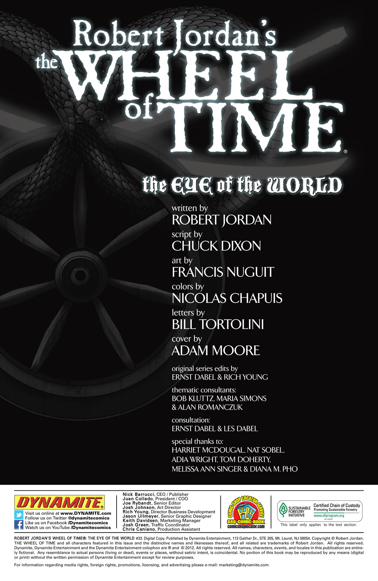 Read online Robert Jordan's Wheel of Time: The Eye of the World comic -  Issue #33 - 2