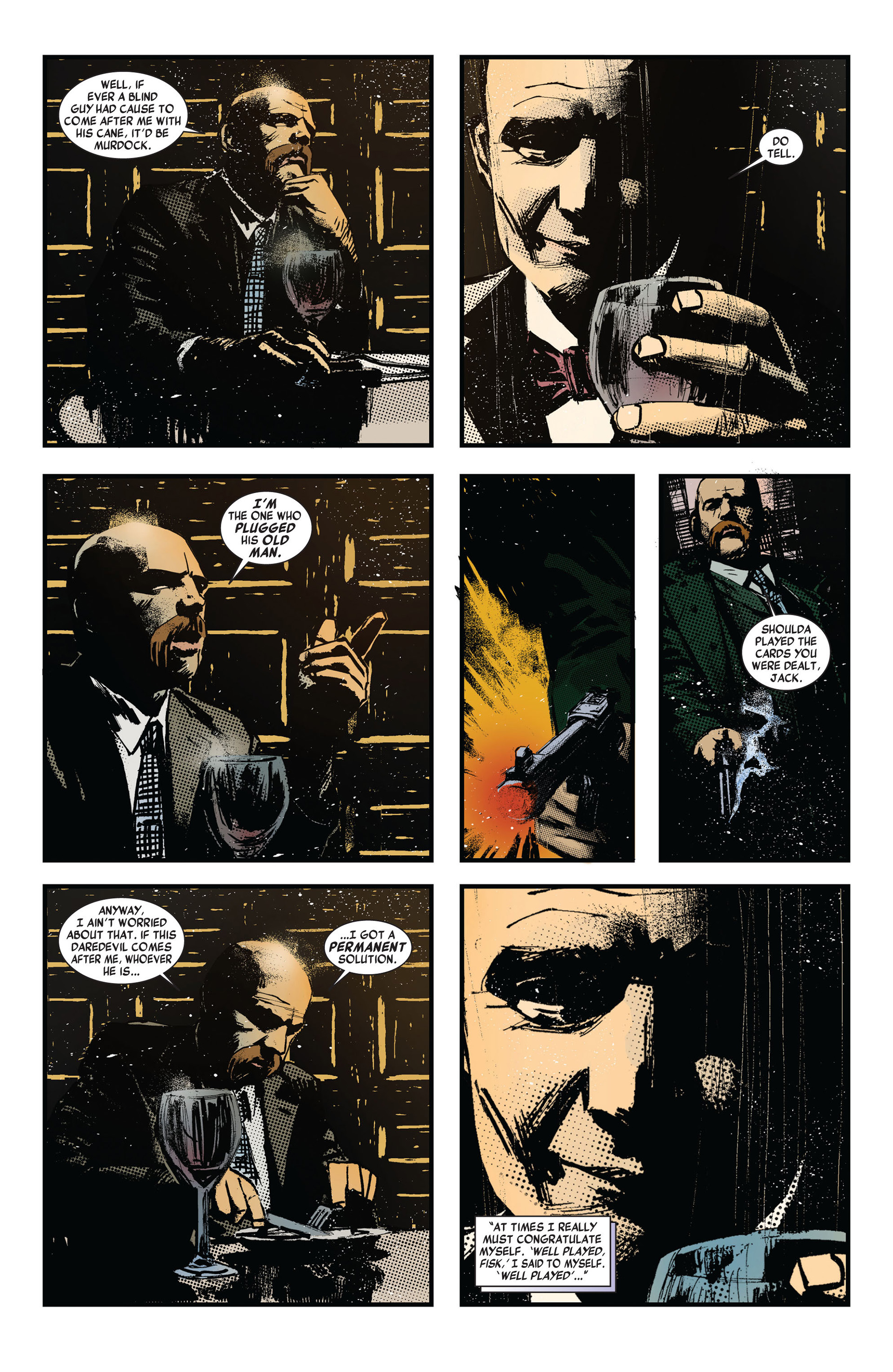 Read online Daredevil Noir comic -  Issue #1 - 22