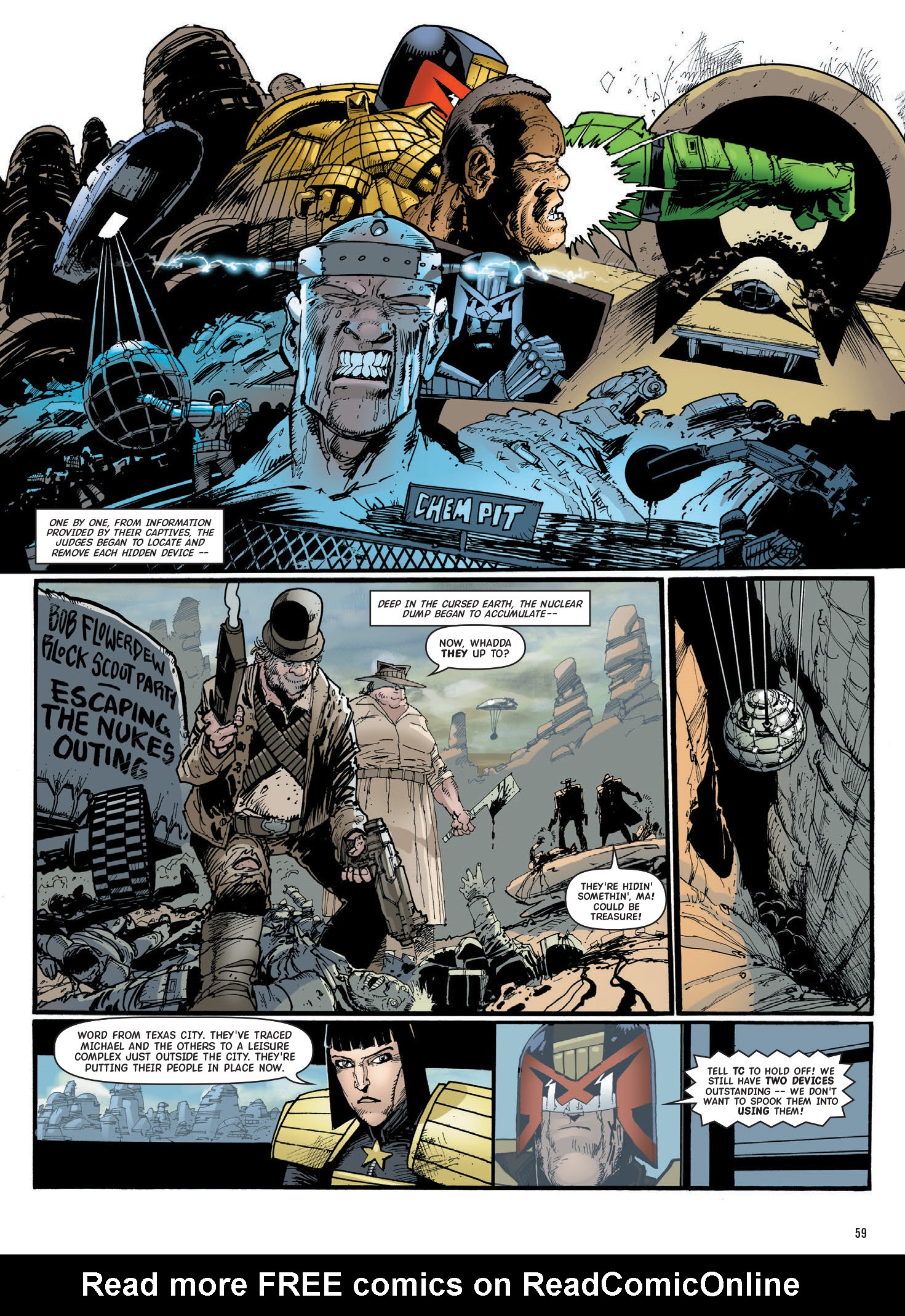 Read online Judge Dredd: The Complete Case Files comic -  Issue # TPB 40 (Part 1) - 60