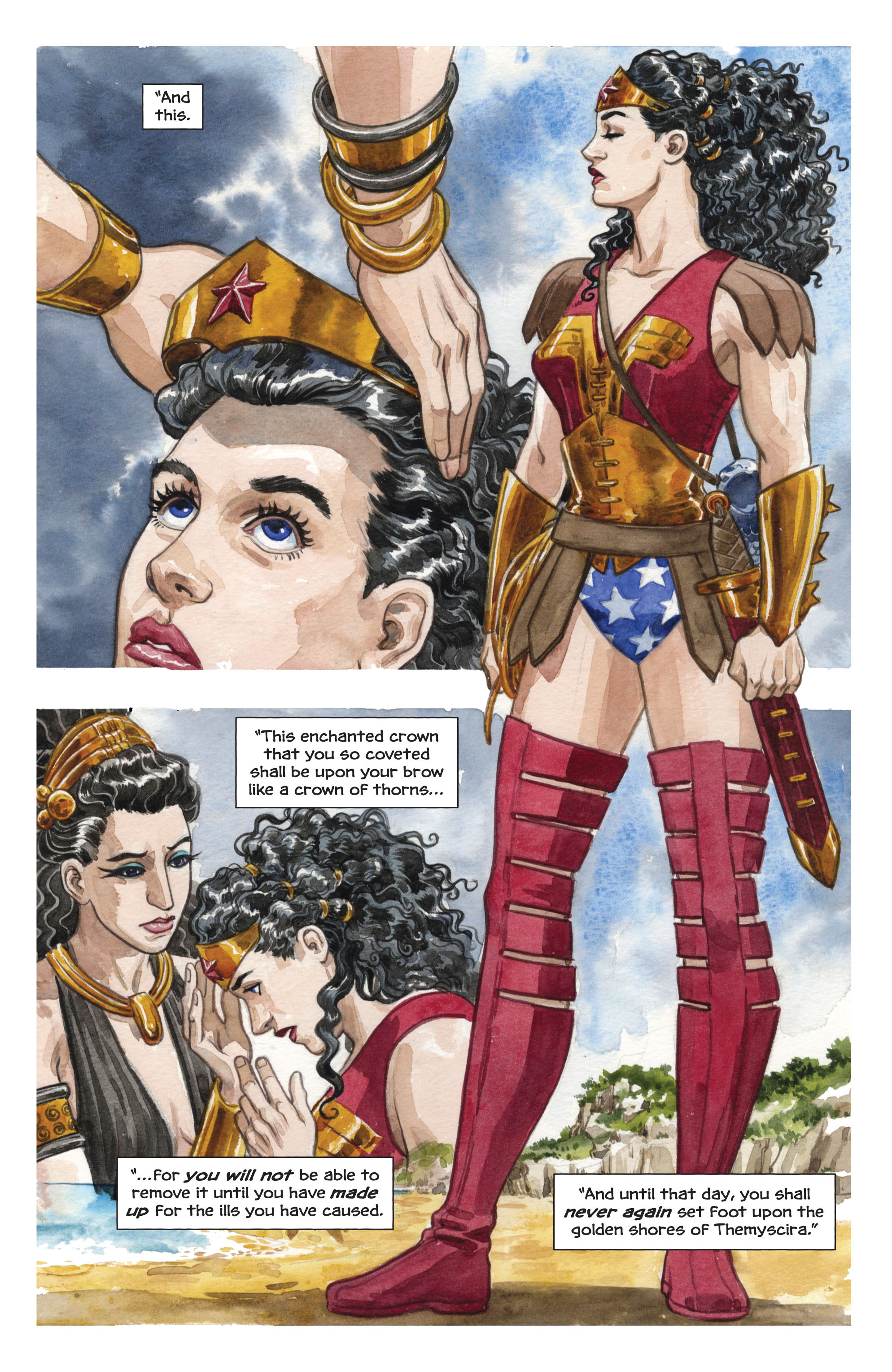 Read online Wonder Woman: The True Amazon comic -  Issue # Full - 124