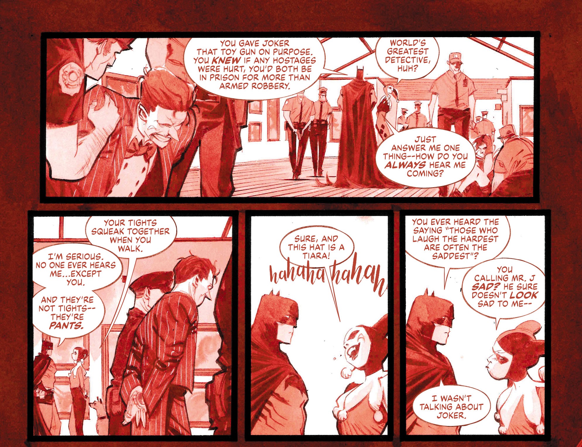 Read online Harley Quinn Black   White   Red comic -  Issue #6 - 18