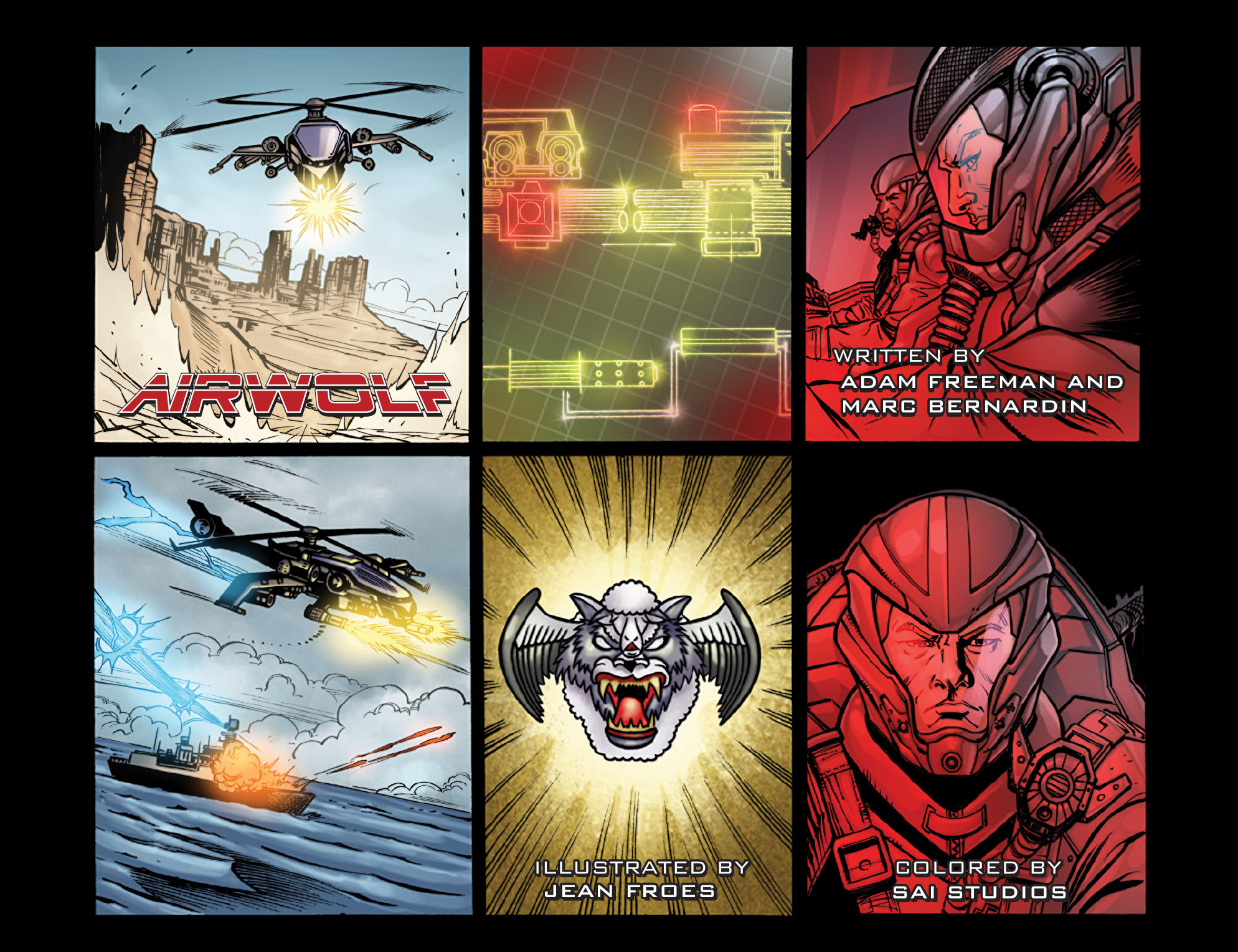 Read online Airwolf Airstrikes comic -  Issue #6 - 3