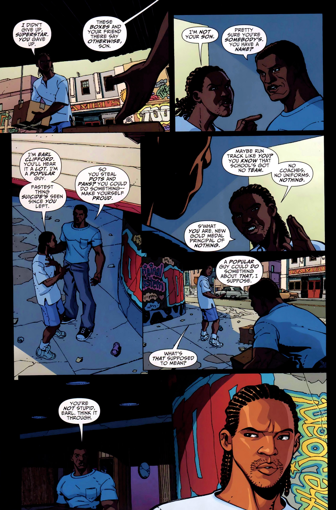 Read online Black Lightning: Year One comic -  Issue #1 - 17