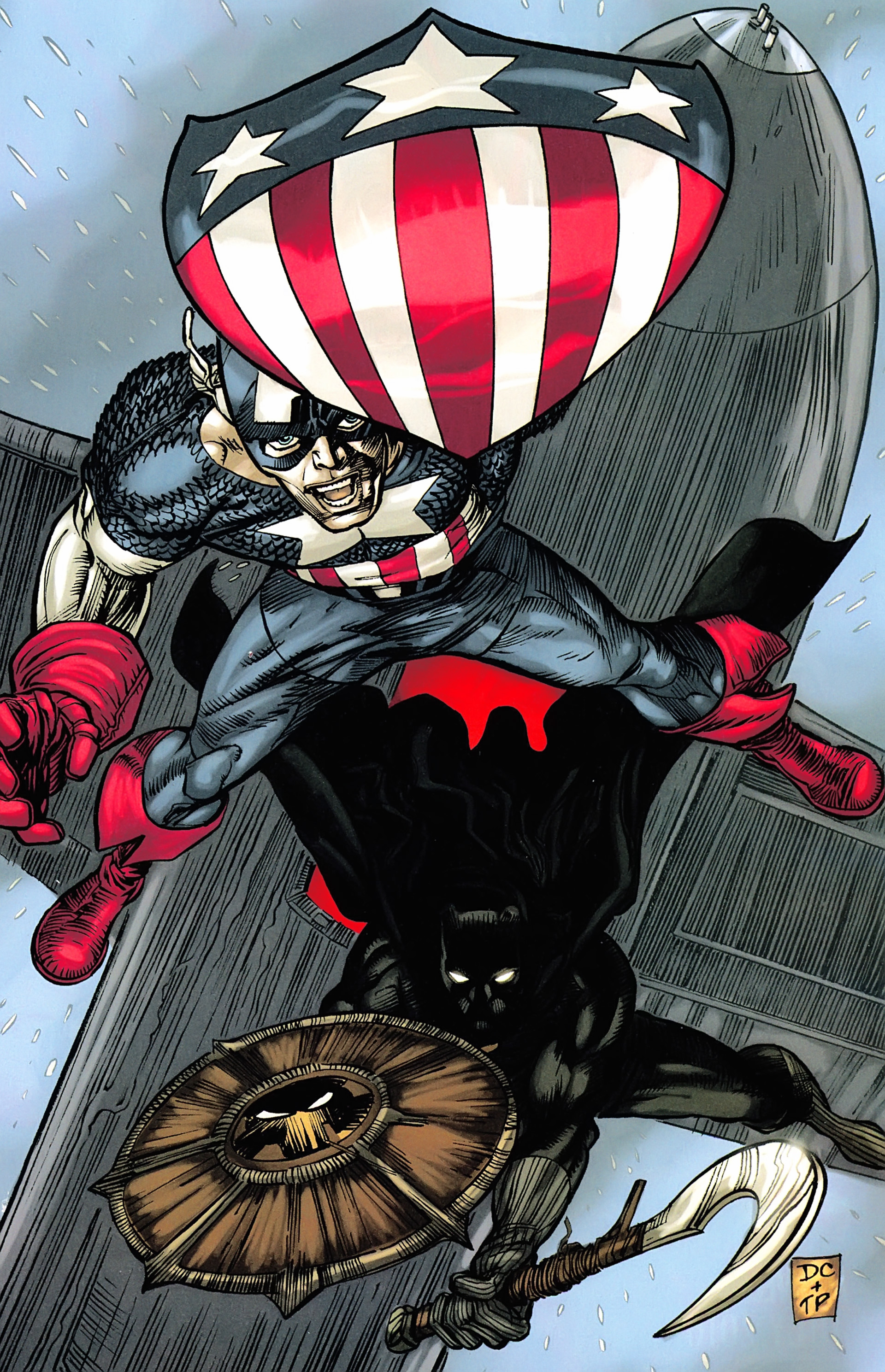 Read online Black Panther/Captain America: Flags Of Our Fathers comic -  Issue #4 - 14