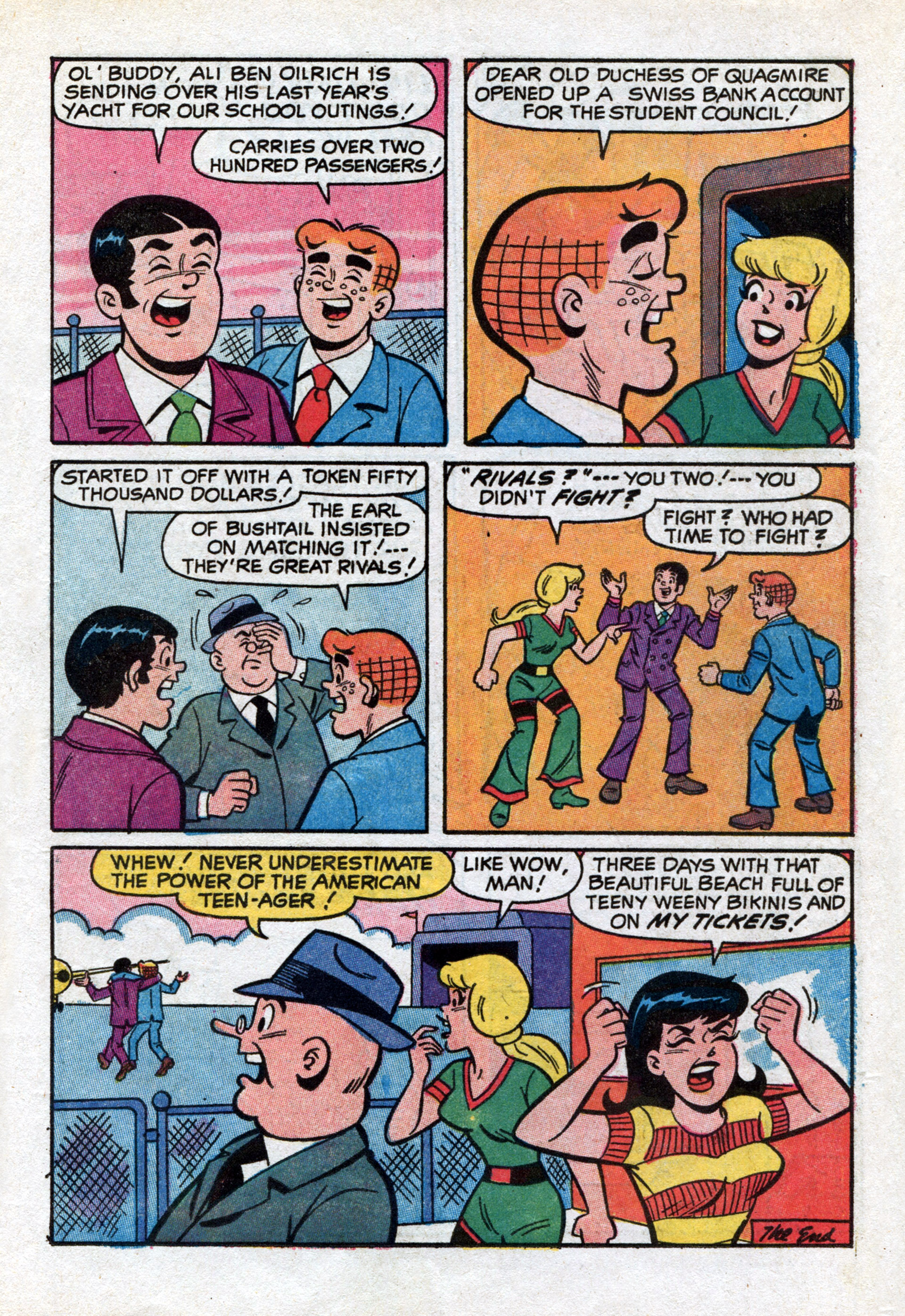 Read online Reggie and Me (1966) comic -  Issue #49 - 15