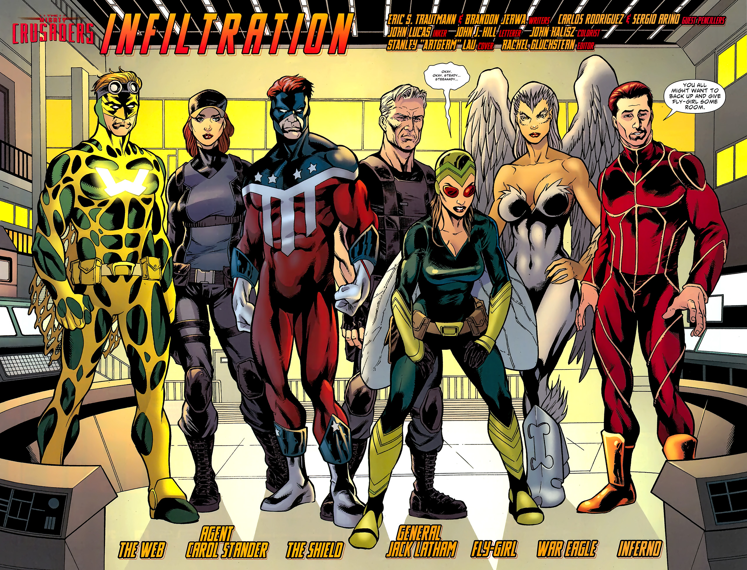 Read online The Mighty Crusaders comic -  Issue #3 - 3