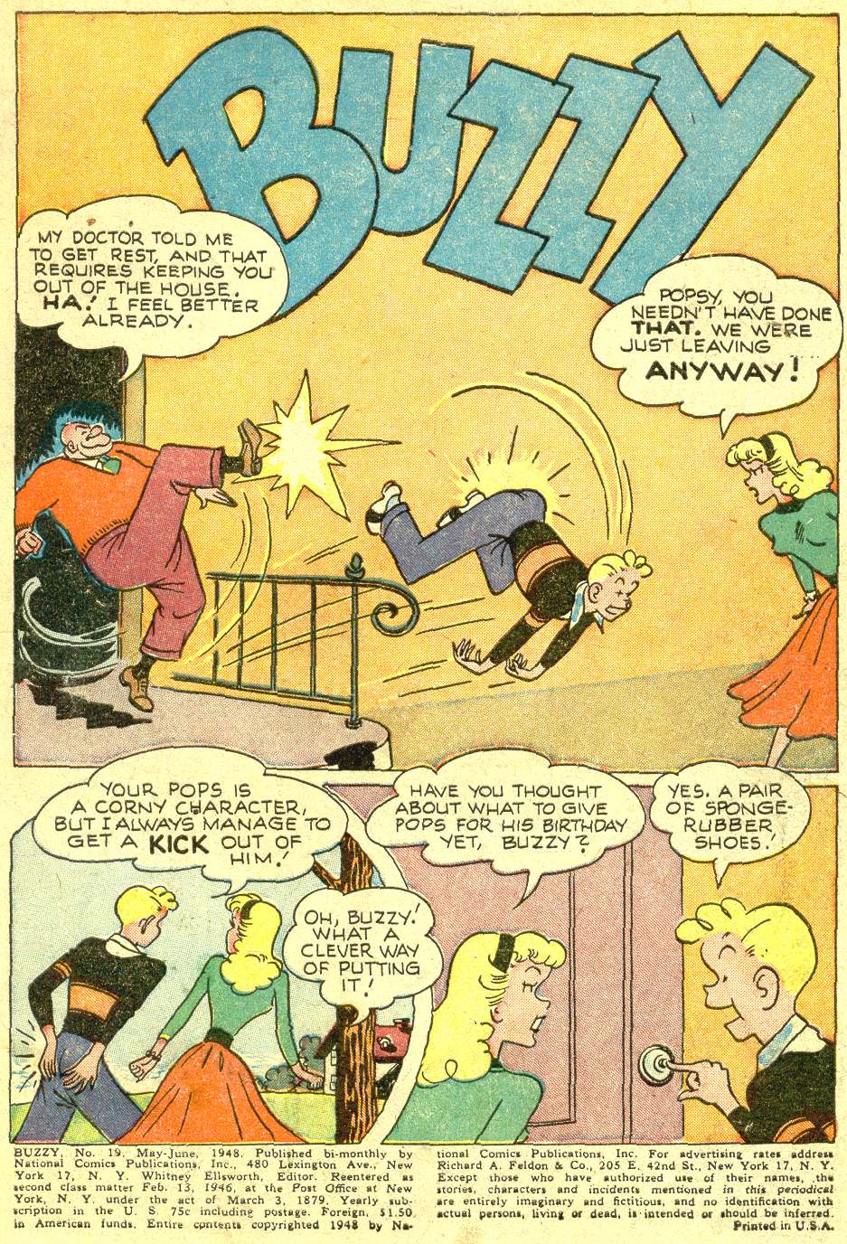 Read online Buzzy comic -  Issue #19 - 3