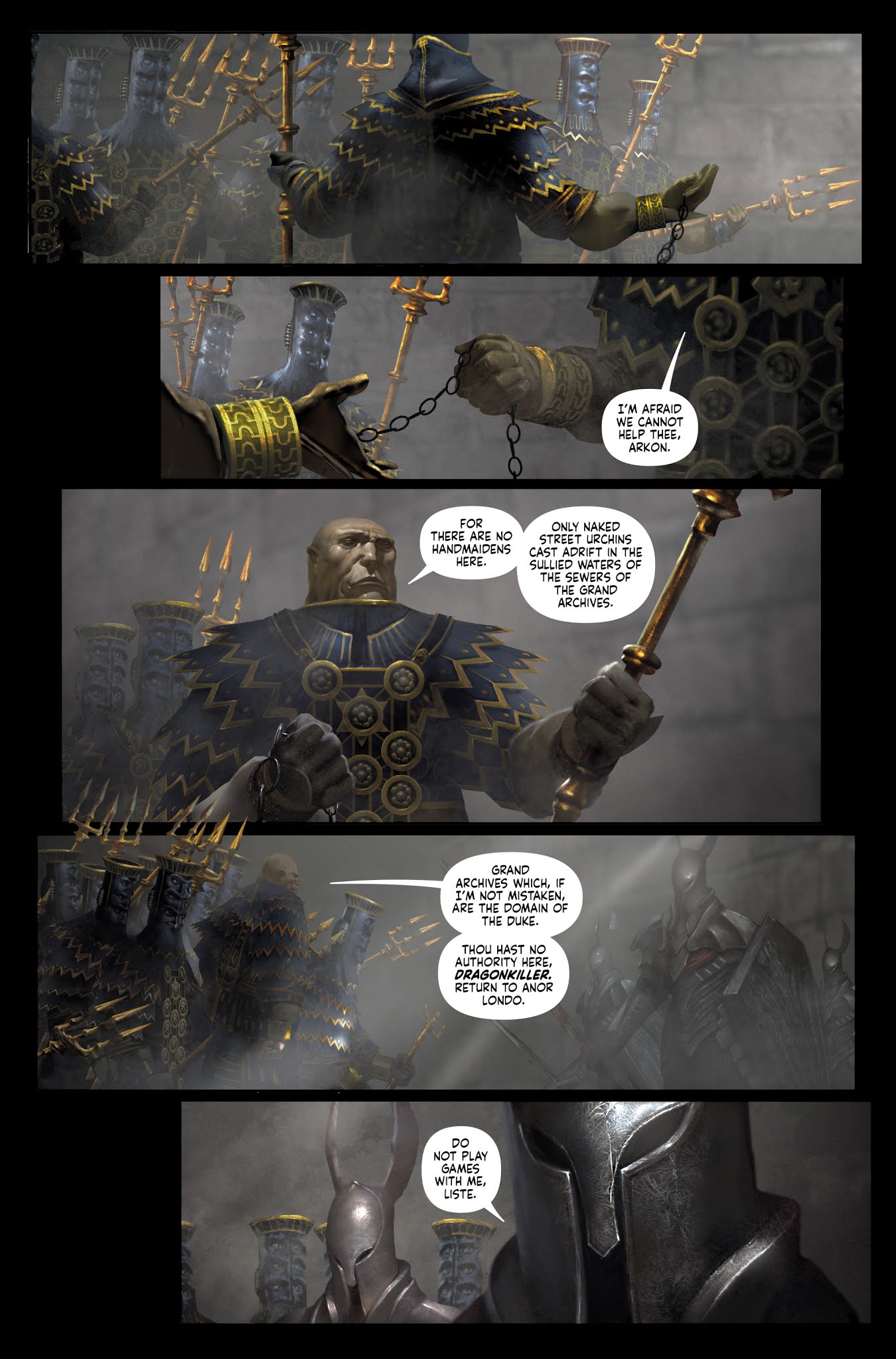 Read online Dark Souls: The Age of Fire comic -  Issue #1 - 17