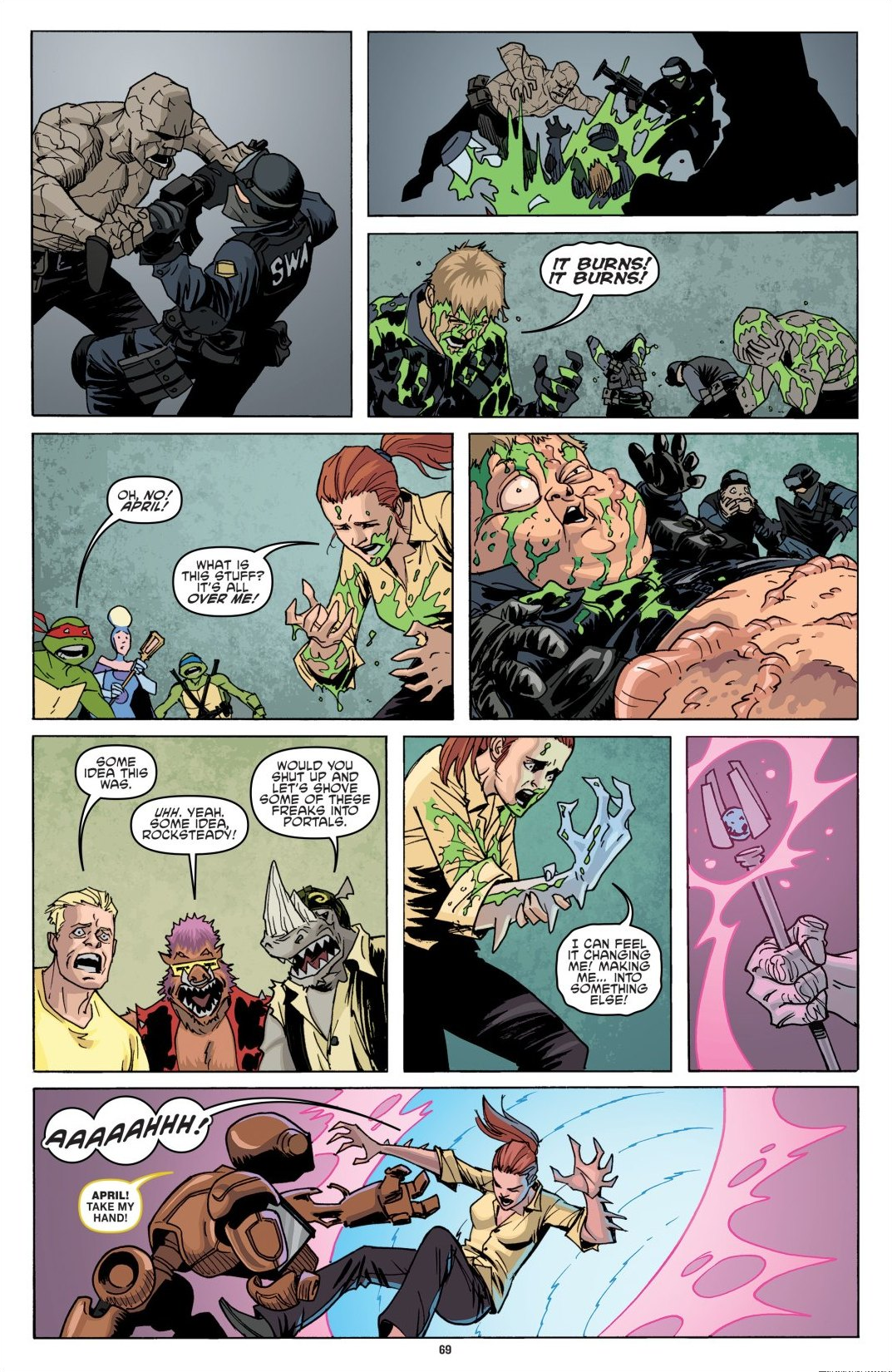 Read online Teenage Mutant Ninja Turtles: The IDW Collection comic -  Issue # TPB 8 (Part 1) - 68