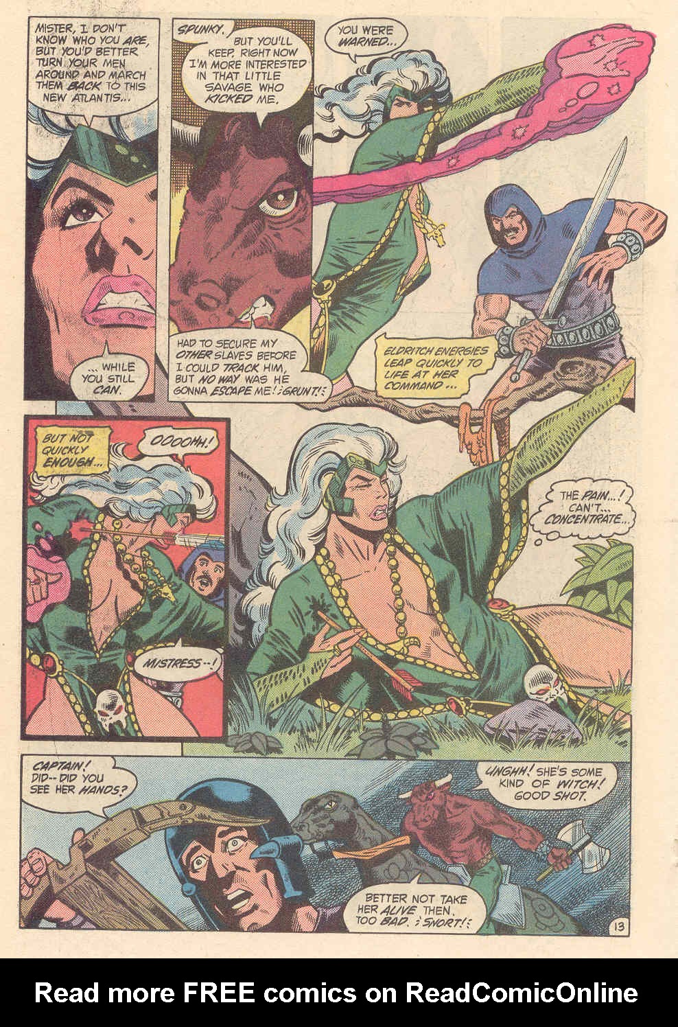 Read online Warlord (1976) comic -  Issue #81 - 14