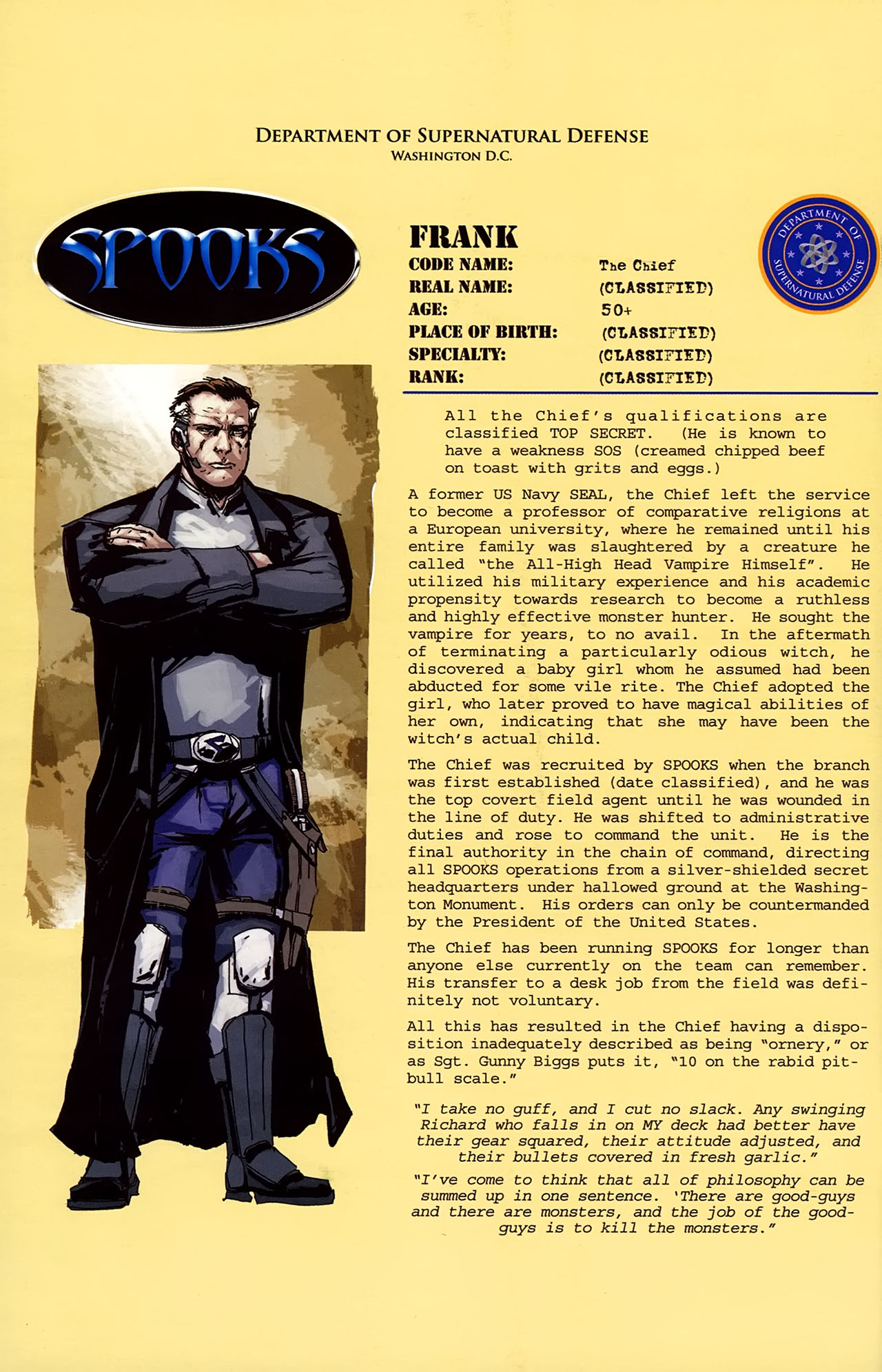 Read online Spooks comic -  Issue #2 - 25
