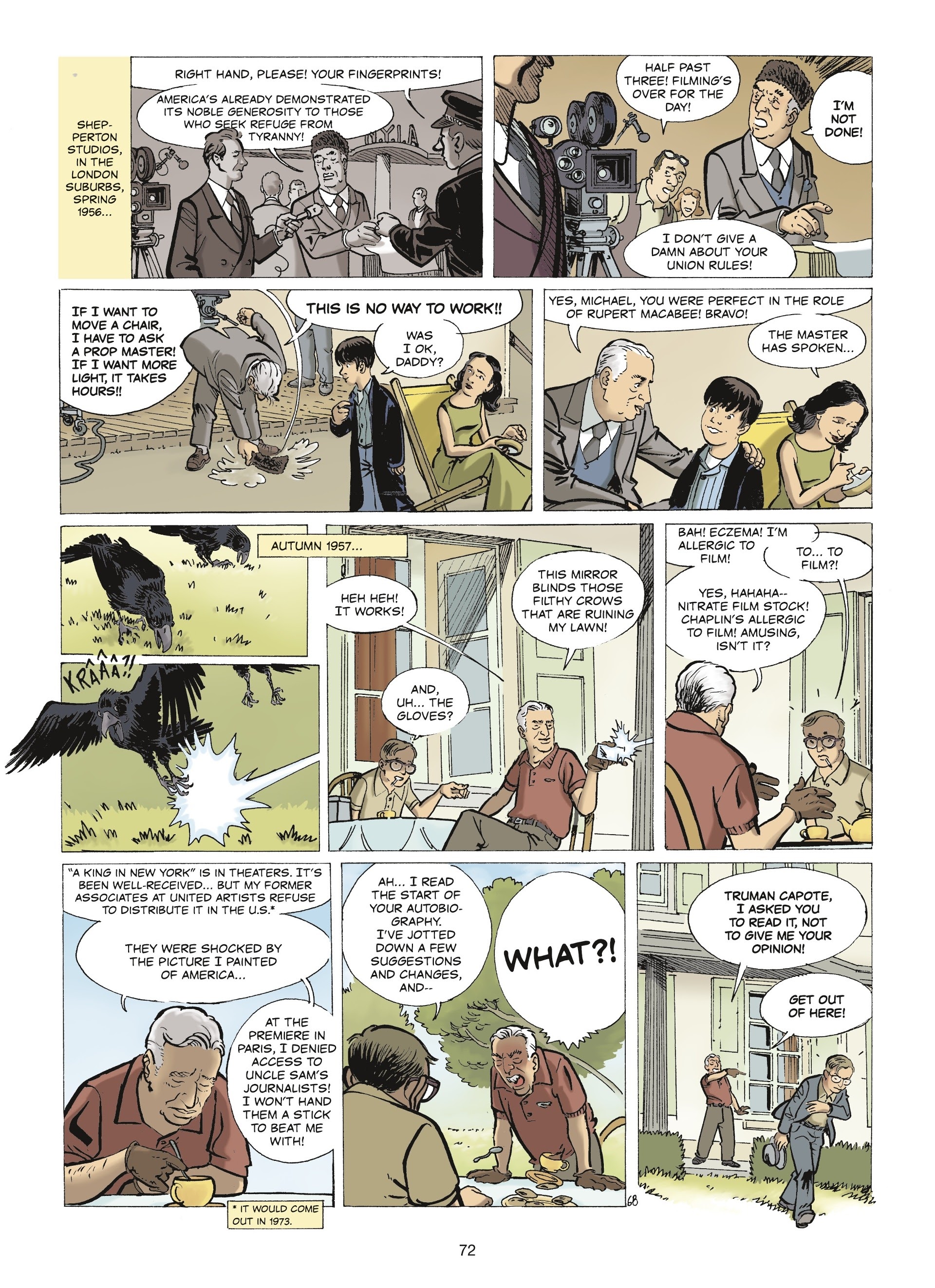 Read online The Stars of History: Charlie Chaplin comic -  Issue # TPB - 70