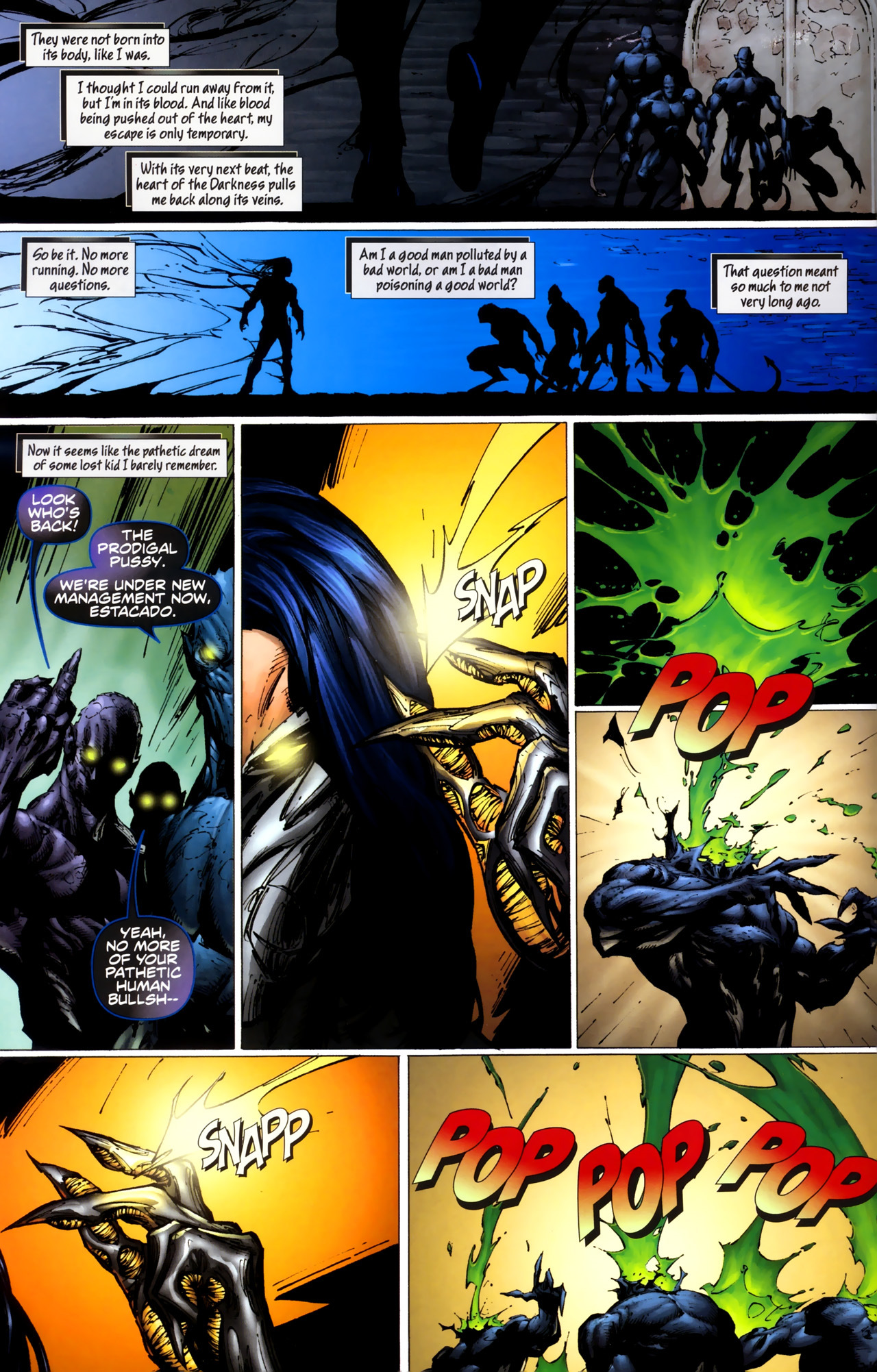 Read online The Darkness (2007) comic -  Issue #6 - 6