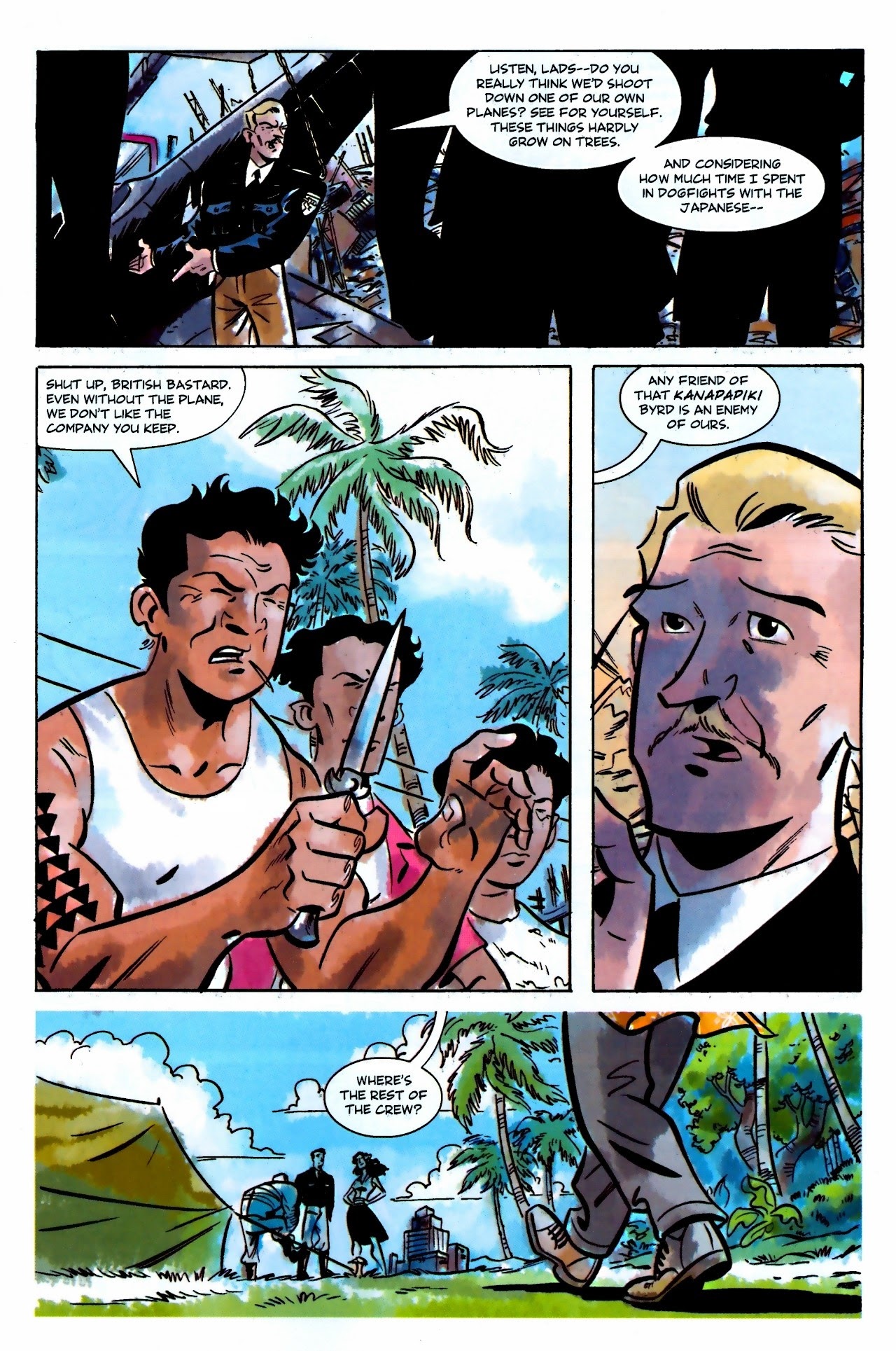 Read online Hawaiian Dick: Screaming Black Thunder comic -  Issue #2 - 16