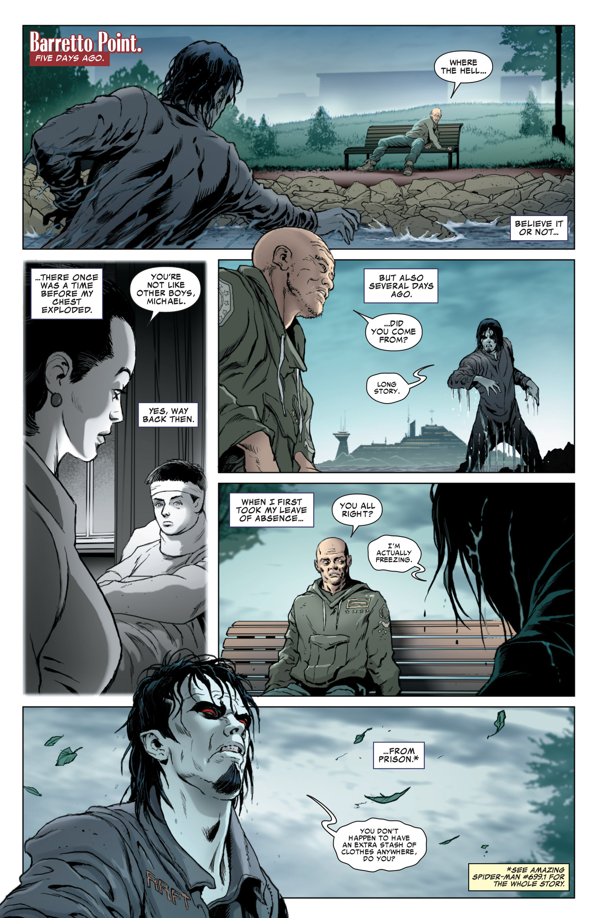 Read online Morbius: The Living Vampire comic -  Issue #1 - 10