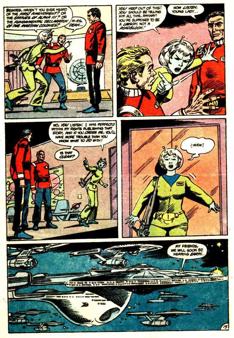 Read online Star Trek (1984) comic -  Issue #16 - 16