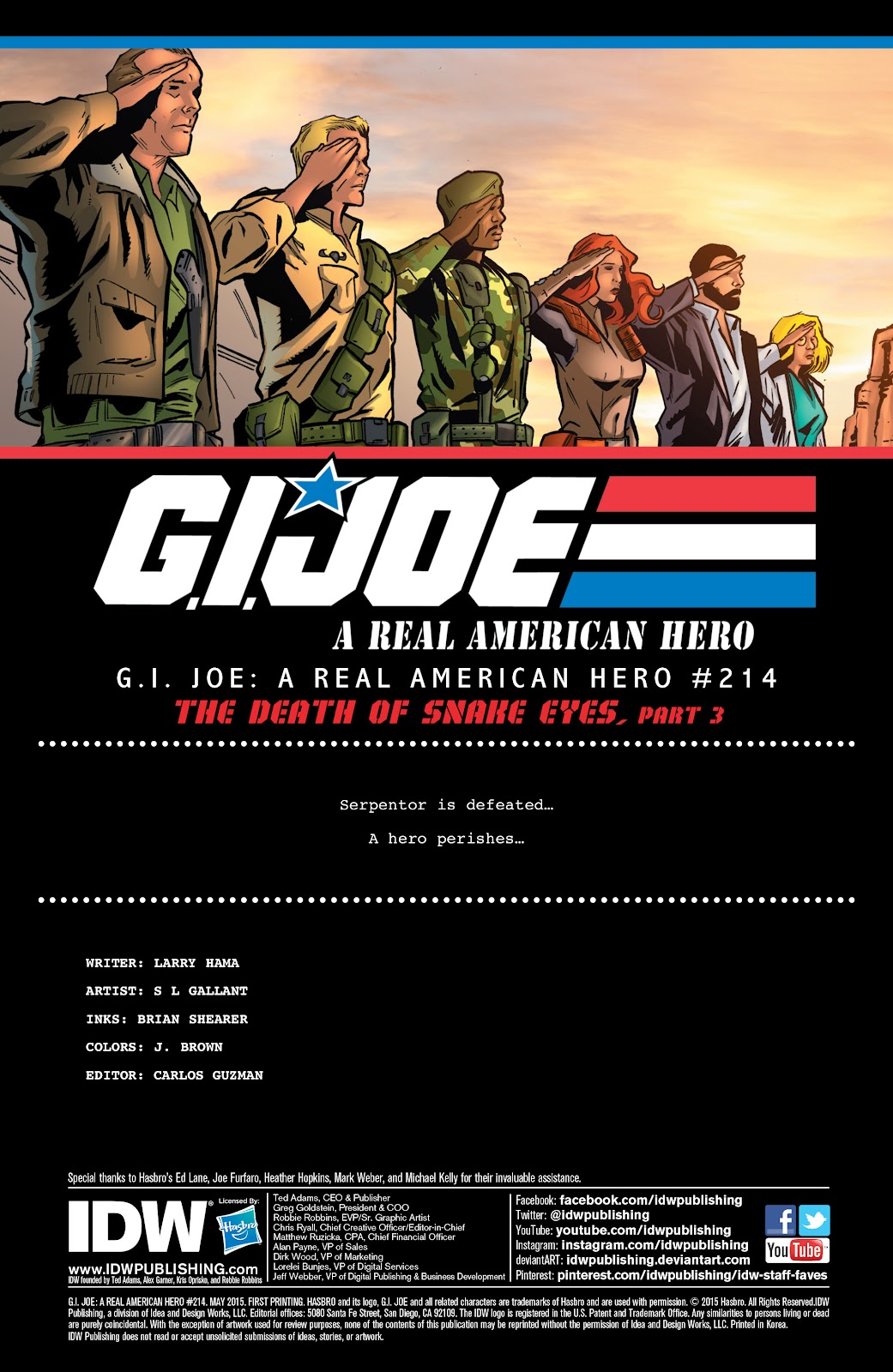 G.I. Joe: A Real American Hero issue 214 - Page 2