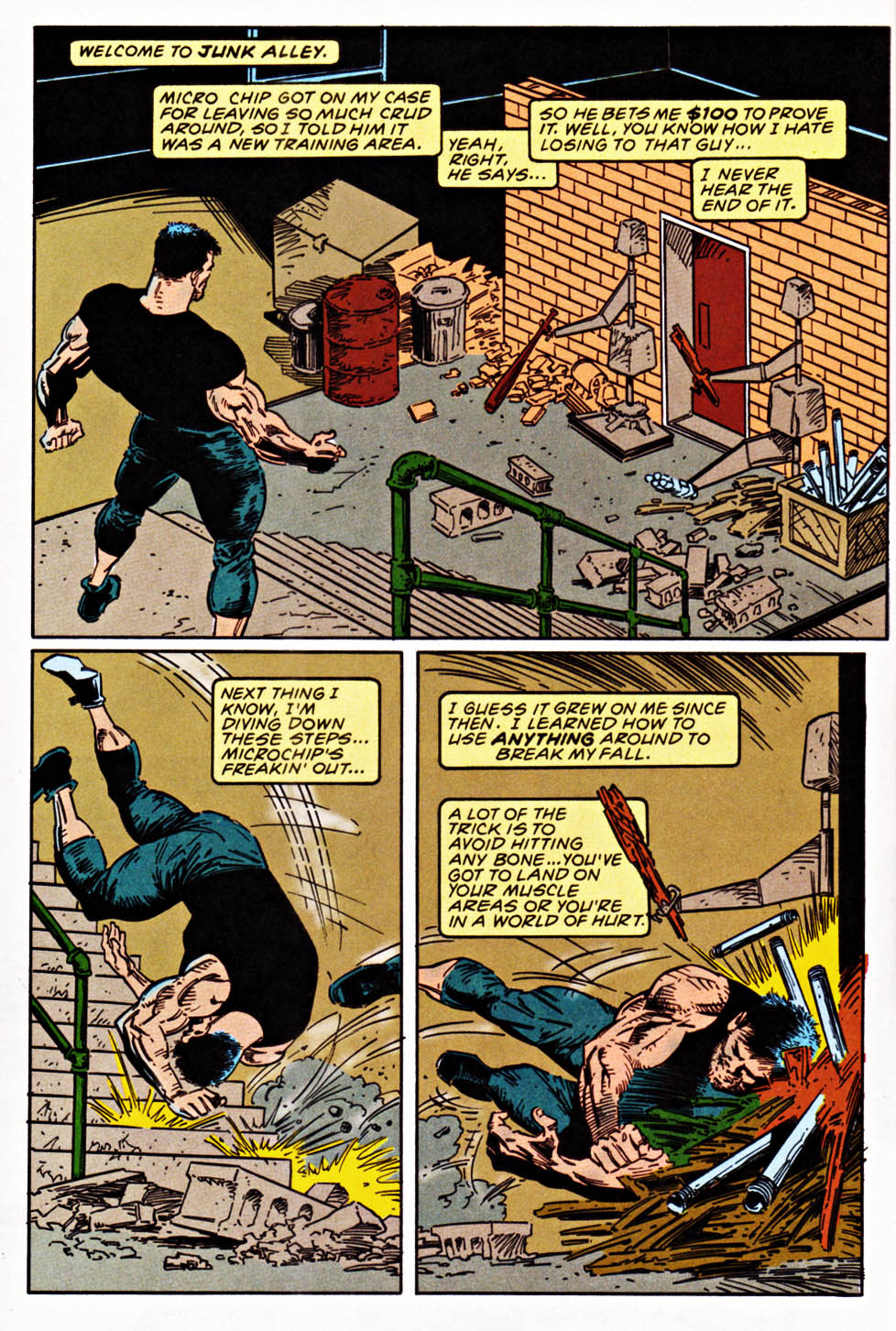 Read online The Punisher War Zone comic -  Issue #23 - 34