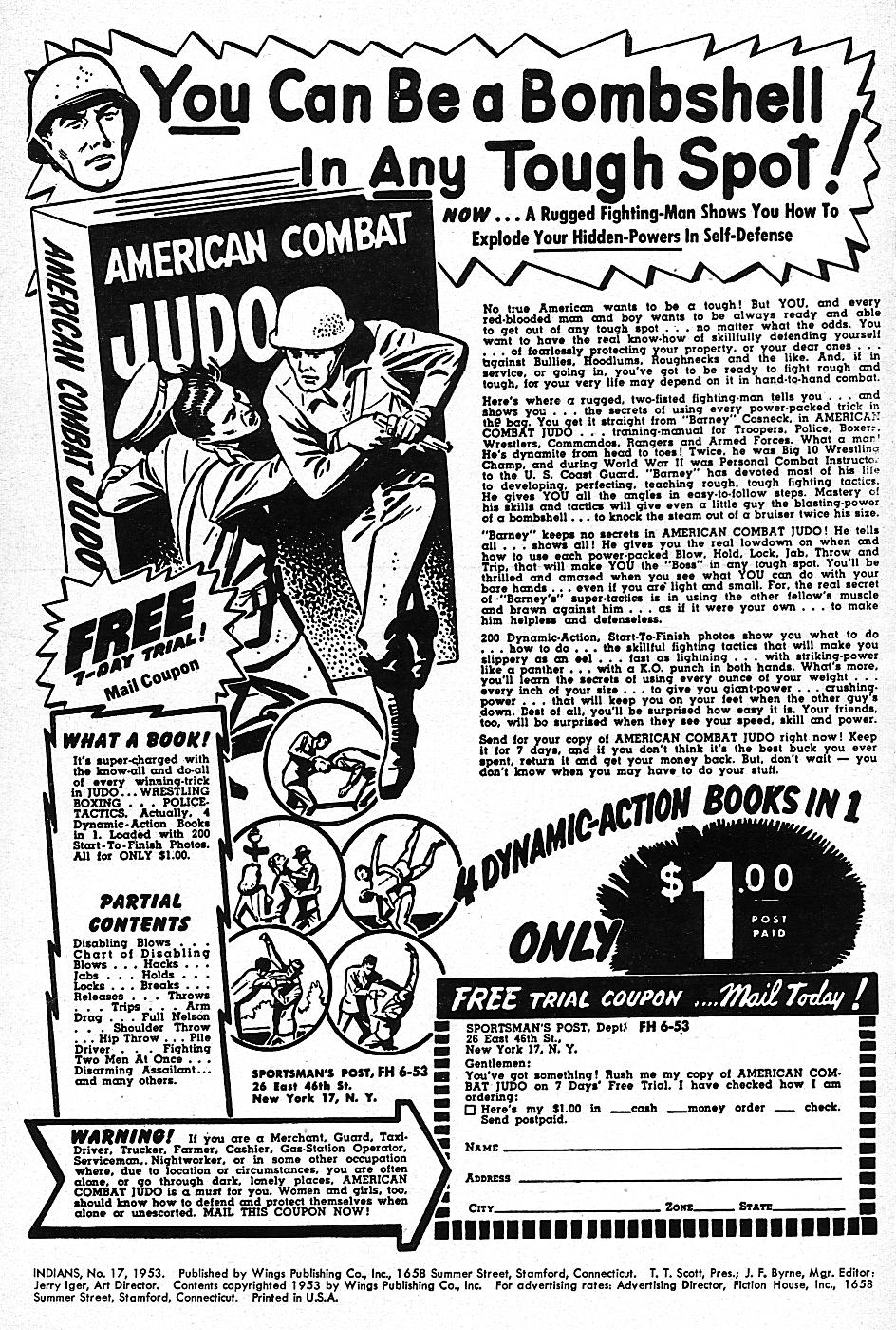 Read online Indians comic -  Issue #17 - 2