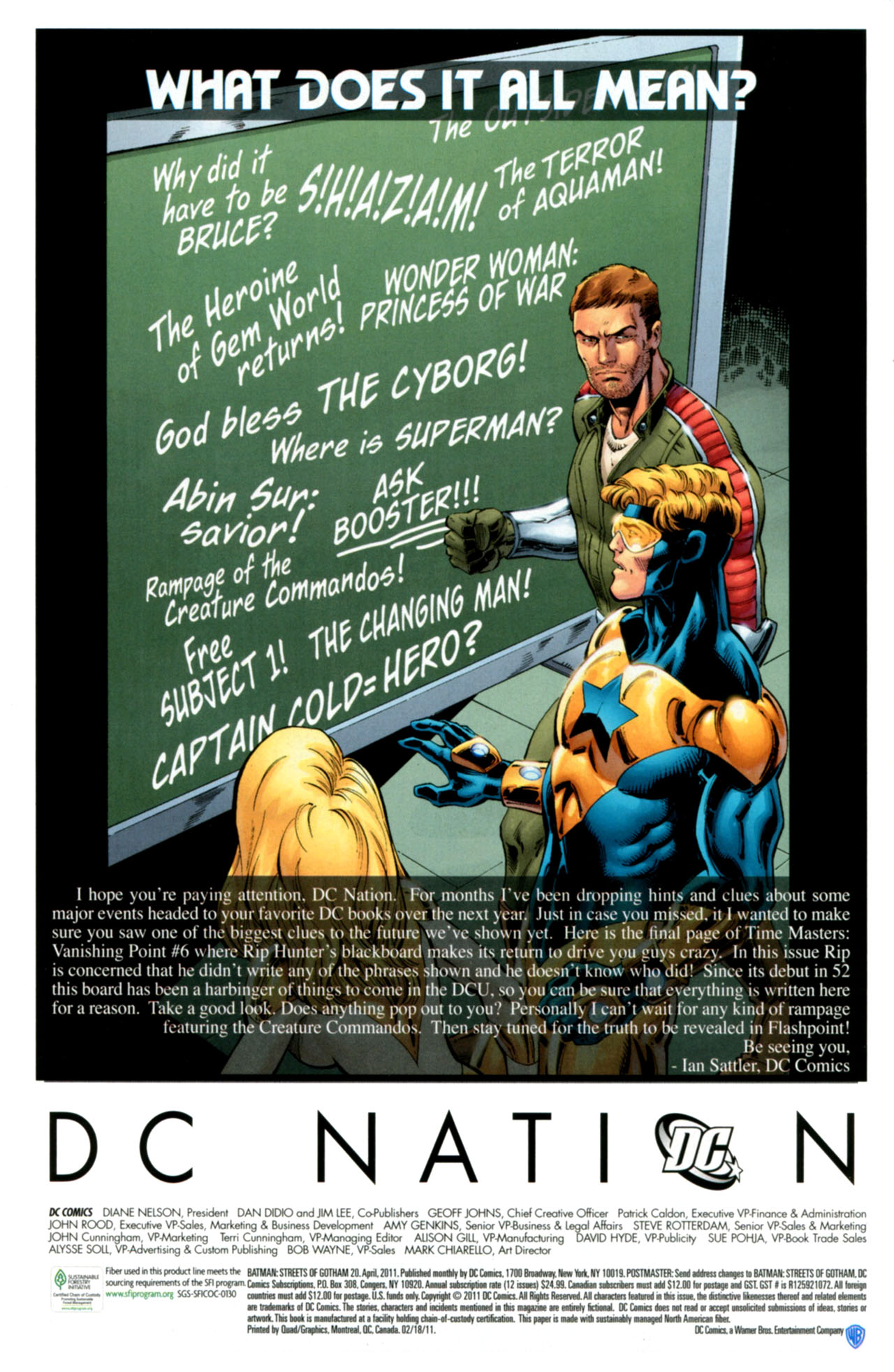 Read online Batman: Streets Of Gotham comic -  Issue #20 - 22