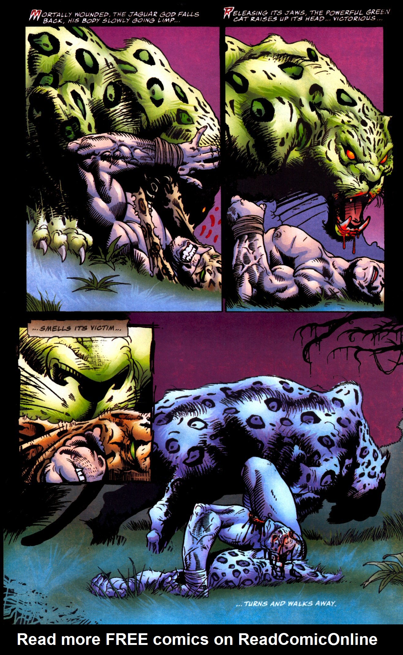 Path of the jaguar reading answers