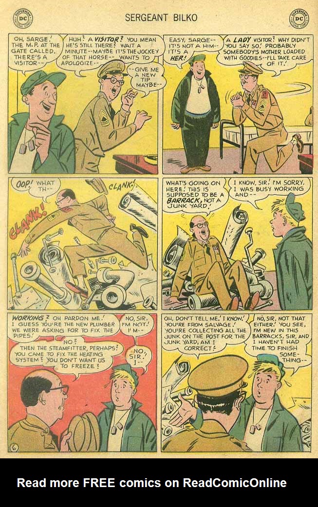 Read online Sergeant Bilko comic -  Issue #3 - 8