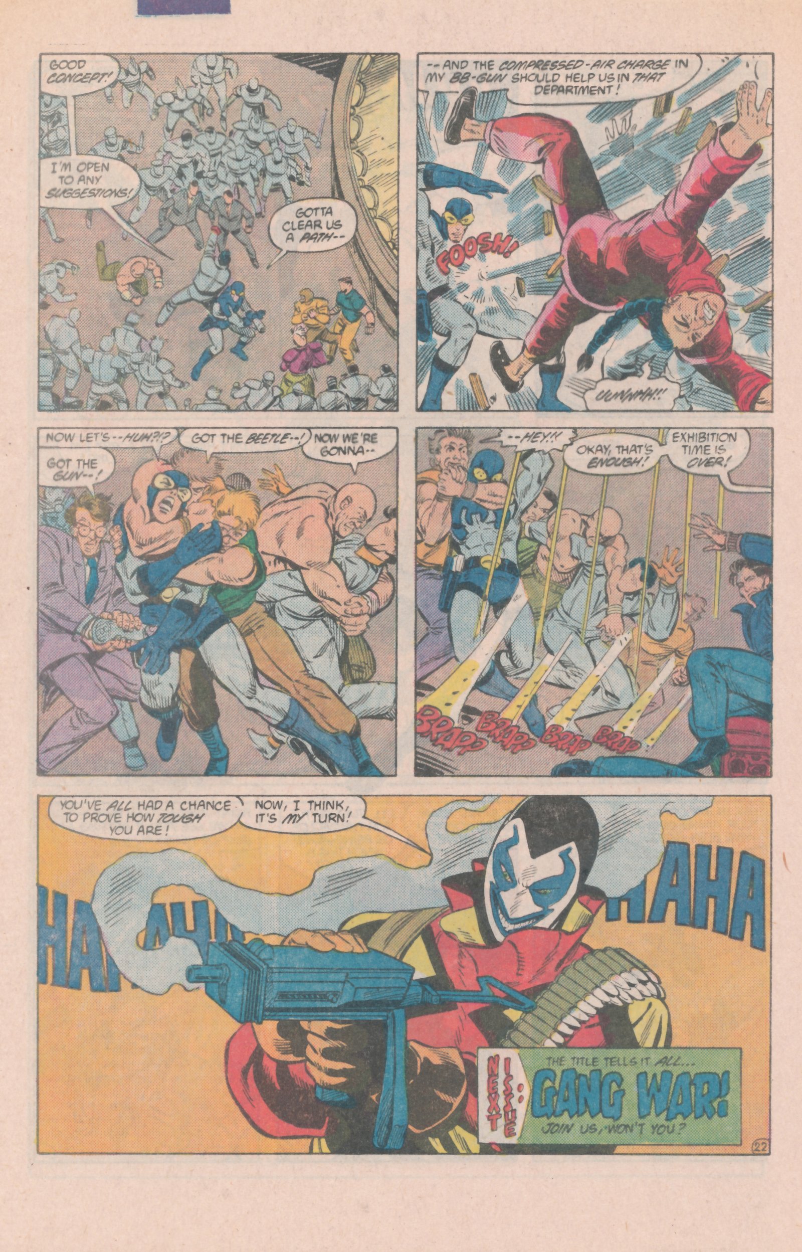 Read online Blue Beetle (1986) comic -  Issue #6 - 32