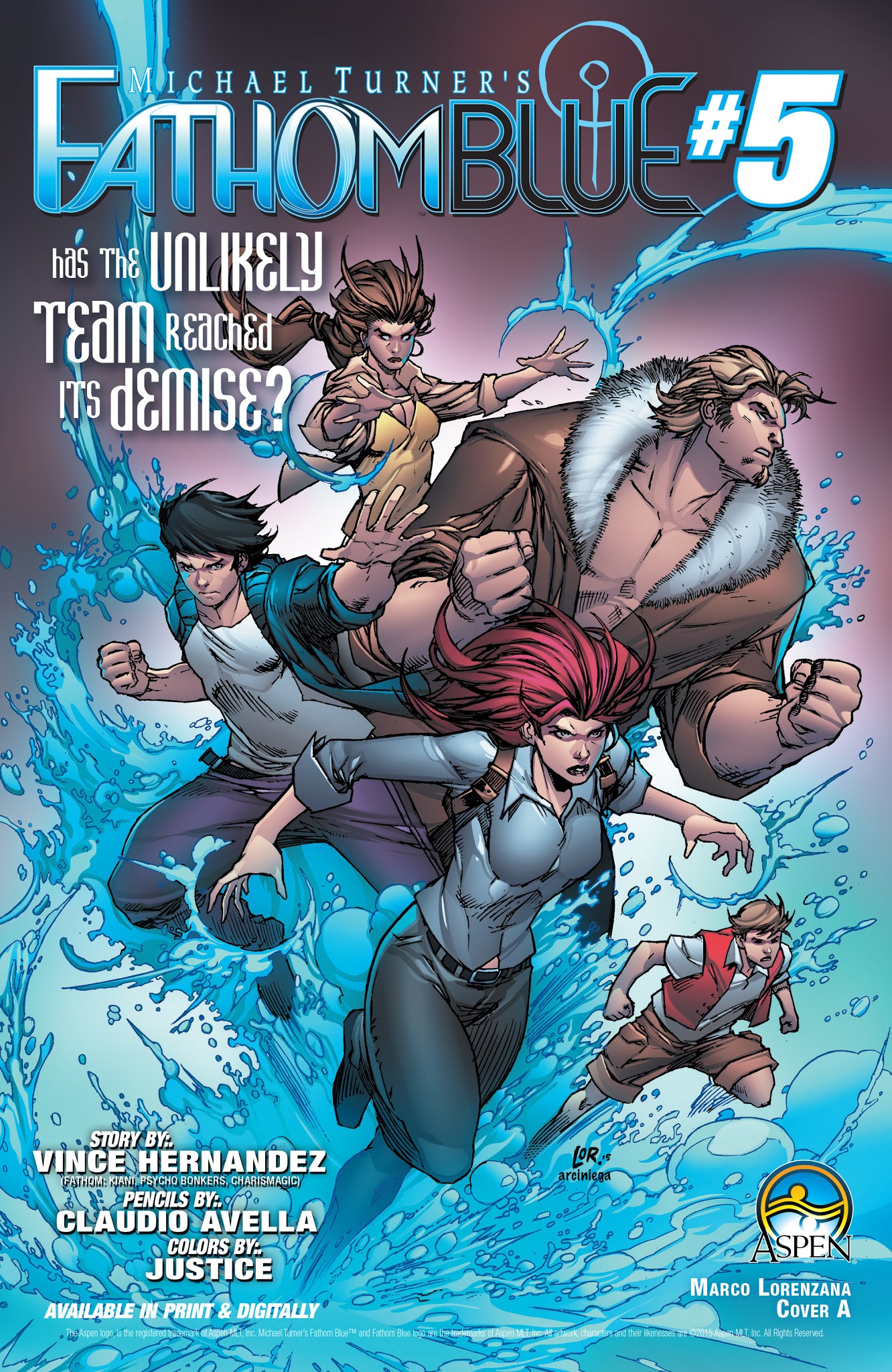 Read online Fathom Blue comic -  Issue #5 - 24
