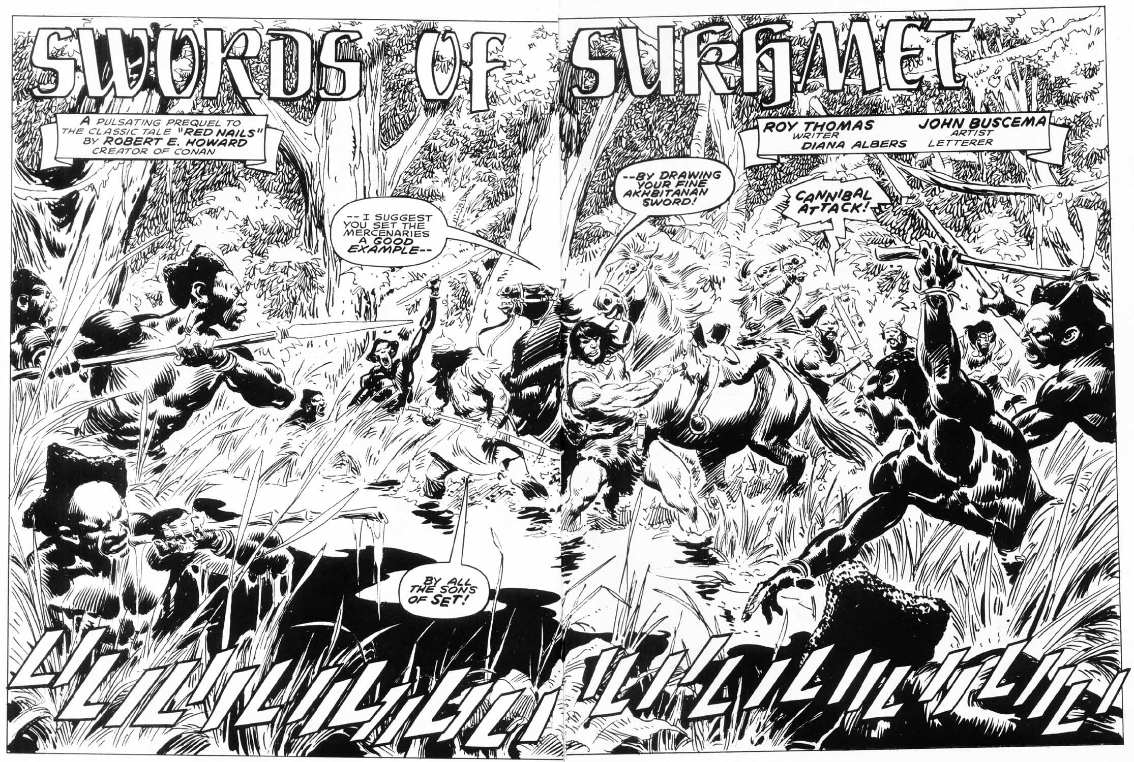 Read online The Savage Sword Of Conan comic -  Issue #225 - 4