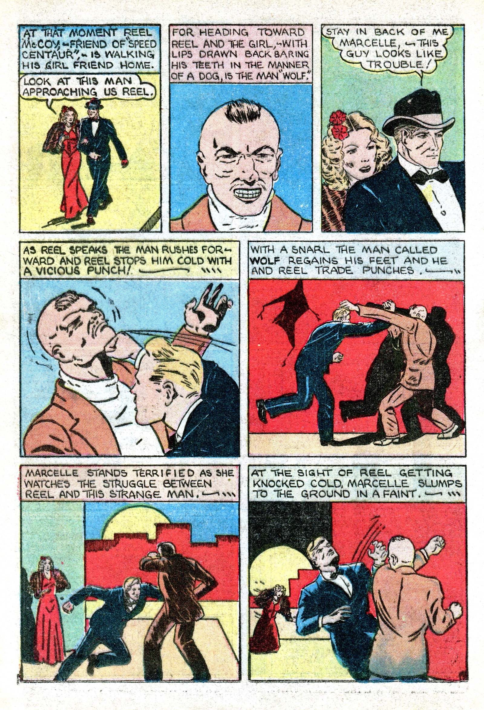 Read online Amazing Mystery Funnies comic -  Issue #22 - 43