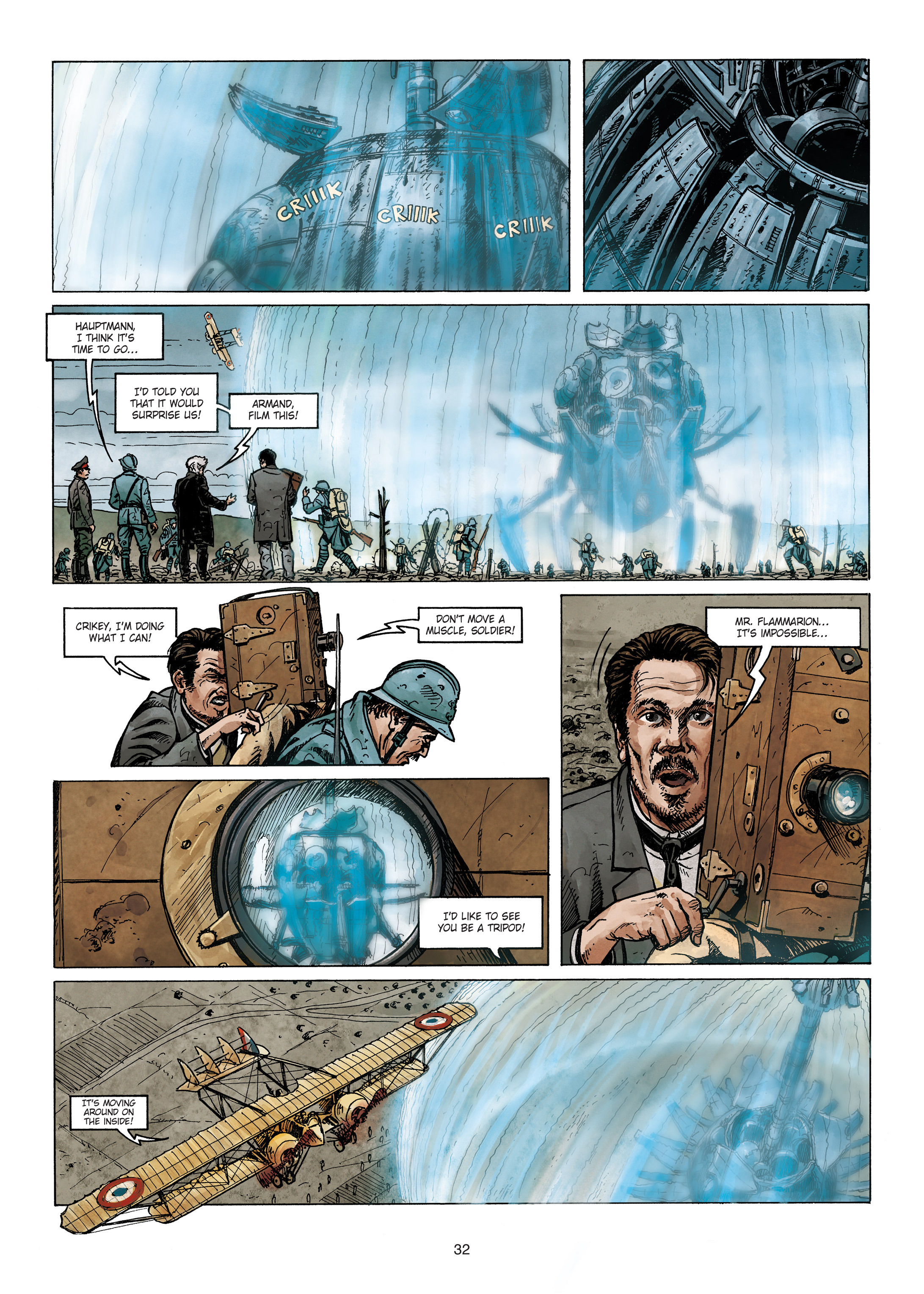 Read online War of the World War One Vol. 1: The Thing Below the Trenches comic -  Issue # Full - 32