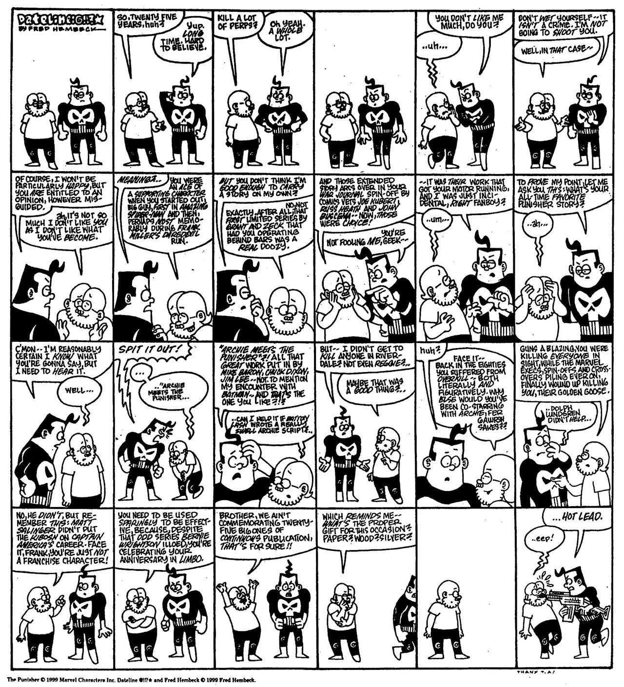 Read online The Nearly Complete Essential Hembeck Archives Omnibus comic -  Issue # TPB (Part 8) - 8