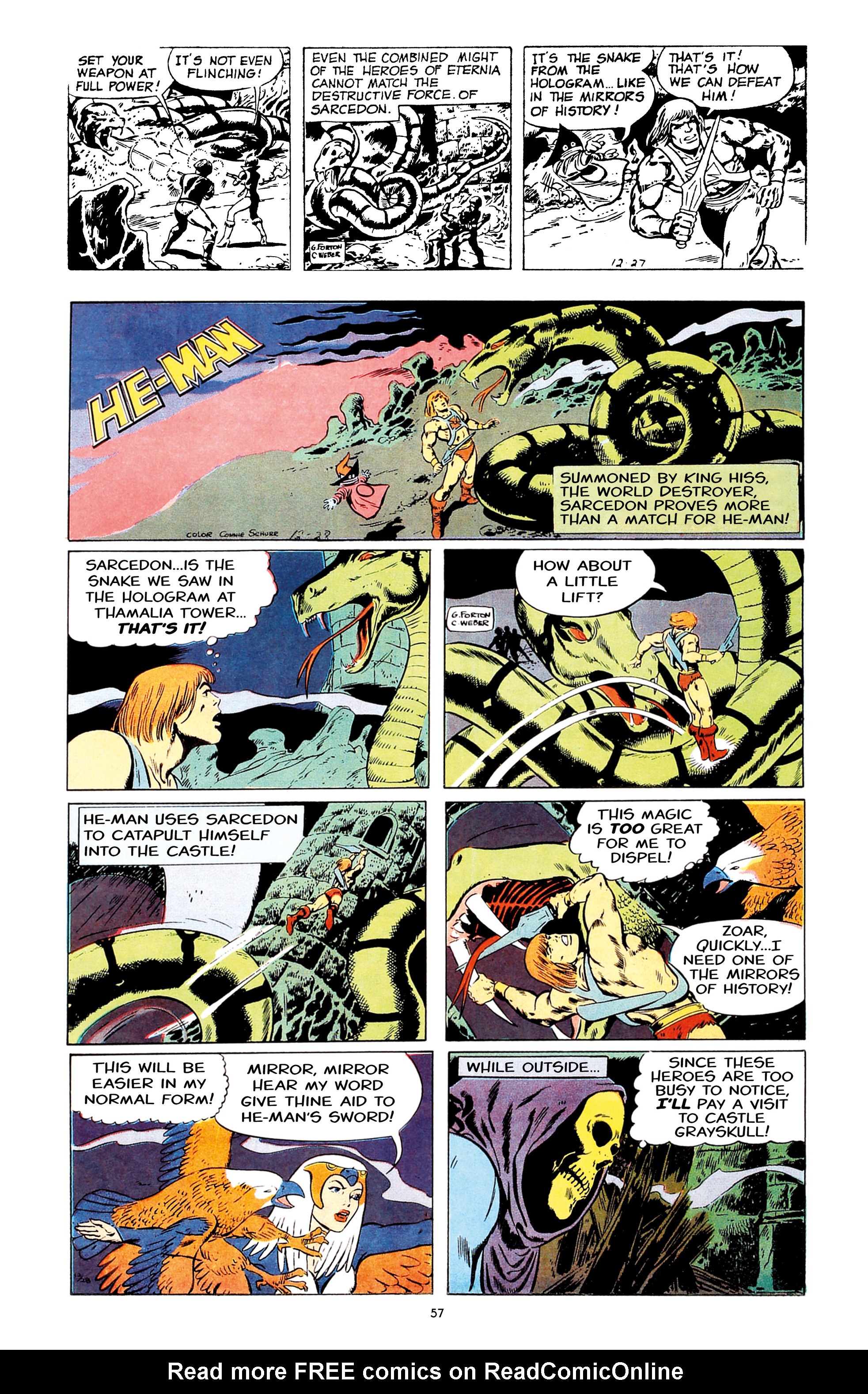 Read online He-Man and the Masters of the Universe: The Newspaper Comic Strips comic -  Issue # TPB (Part 1) - 57