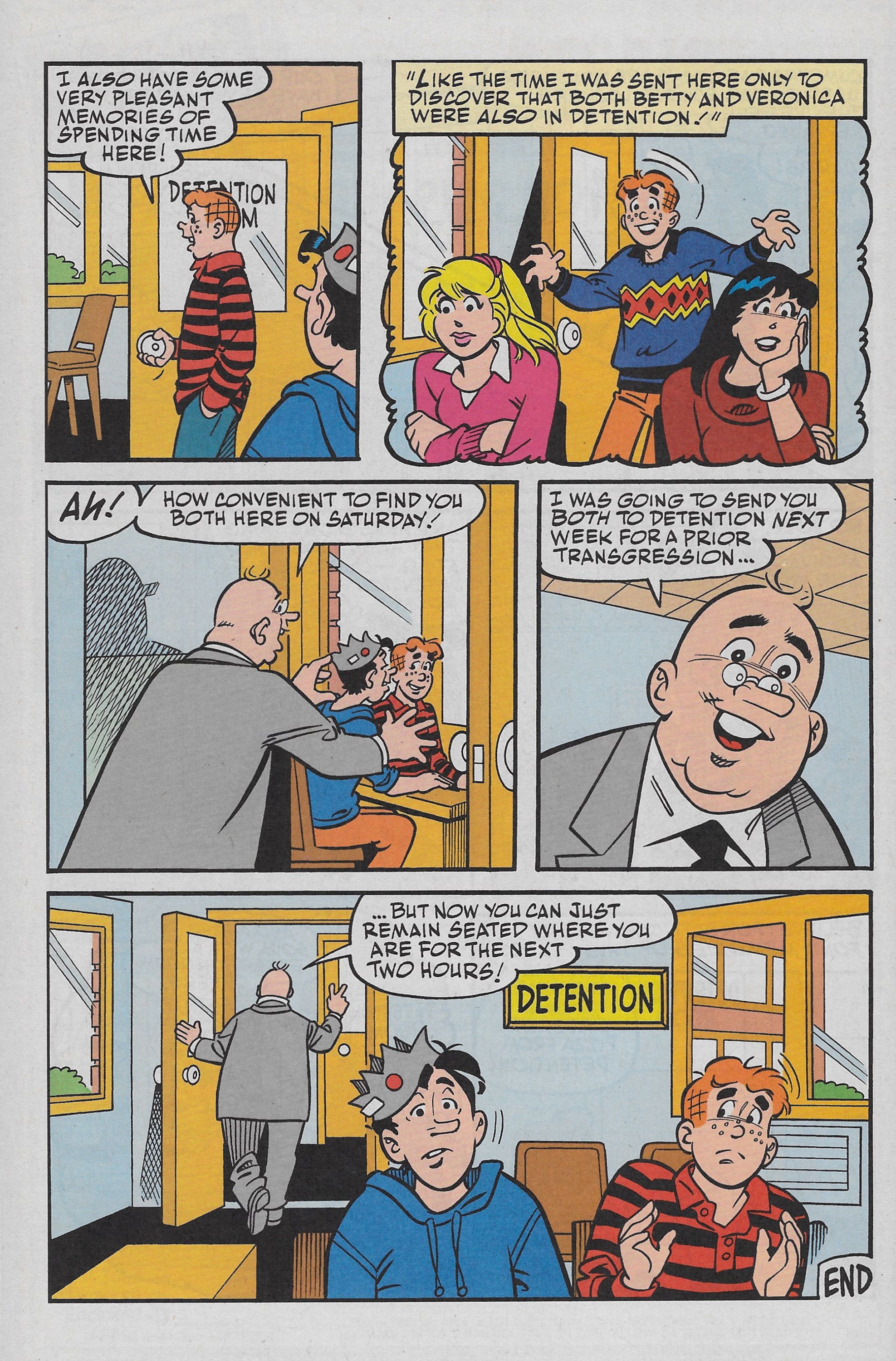 Read online Archie (1960) comic -  Issue #596 - 32