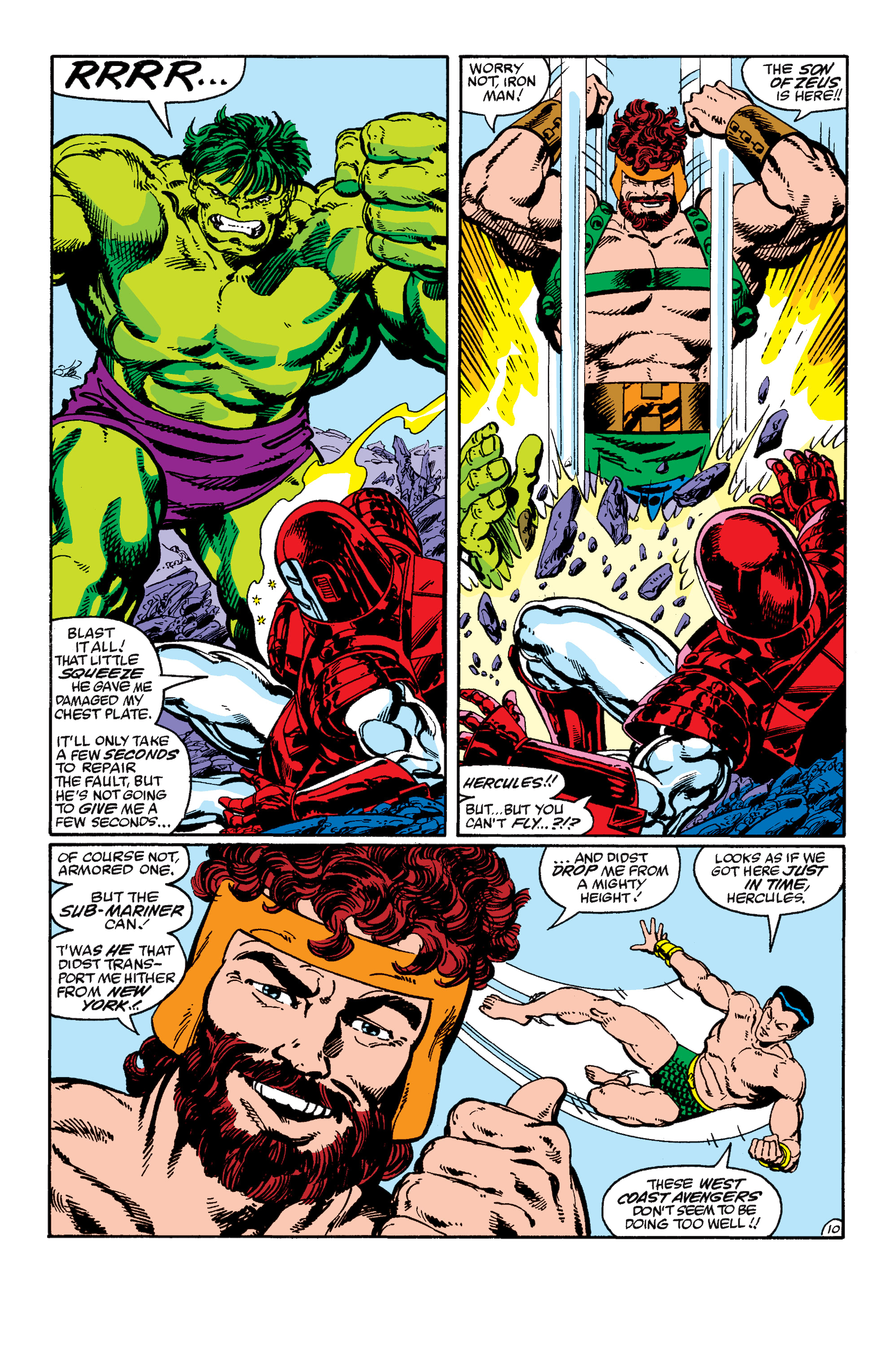 Read online Hulk vs. The Avengers comic -  Issue # TPB - 39
